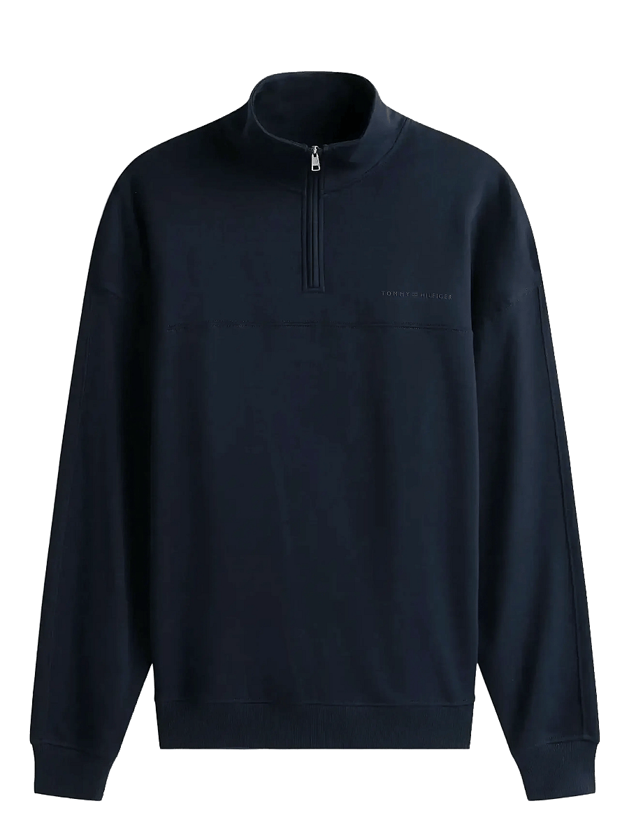 Tommy Hilfiger - HALF ZIP - dressipluusid - desert sky - 1
