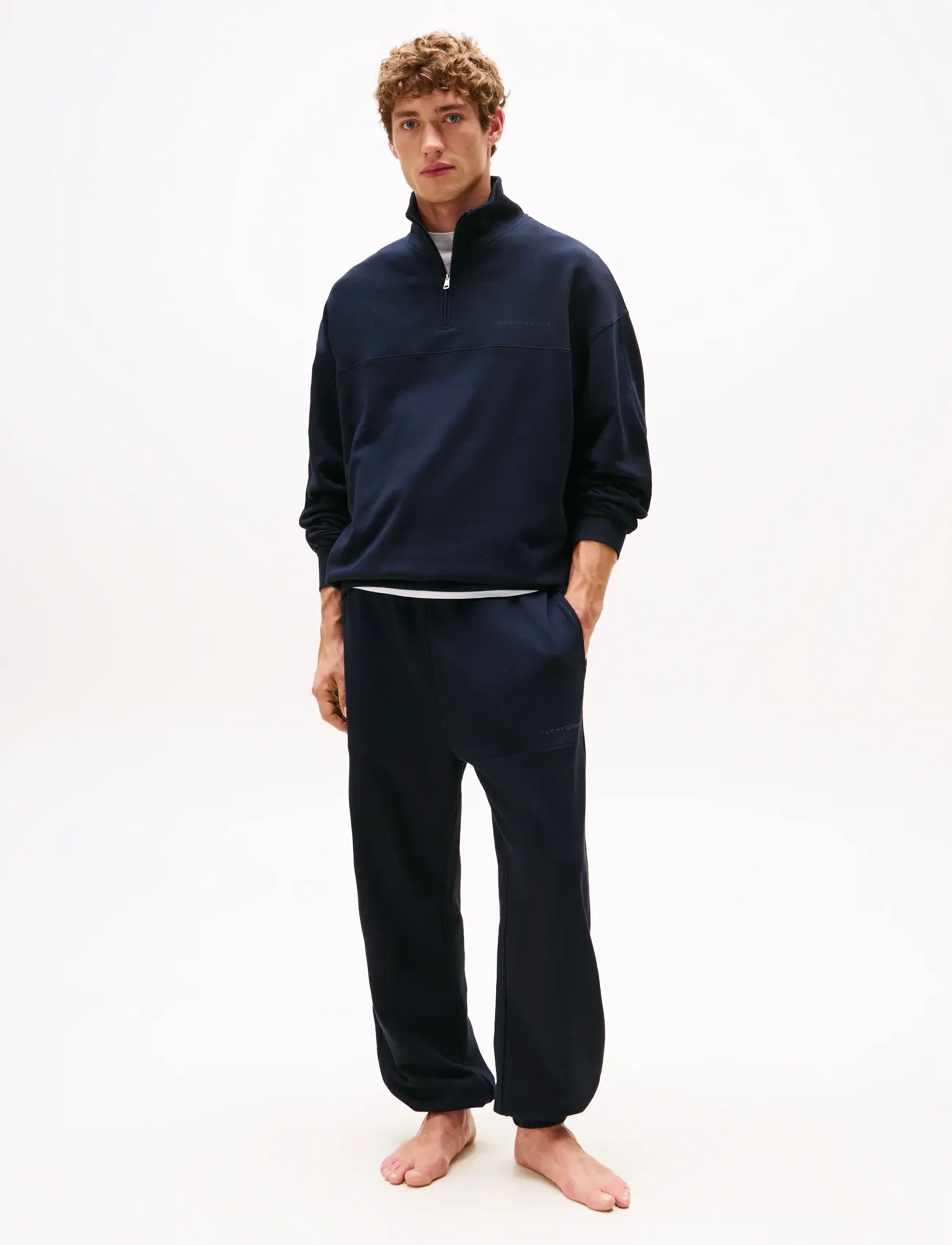 Tommy Hilfiger - HALF ZIP - dressipluusid - desert sky - 2