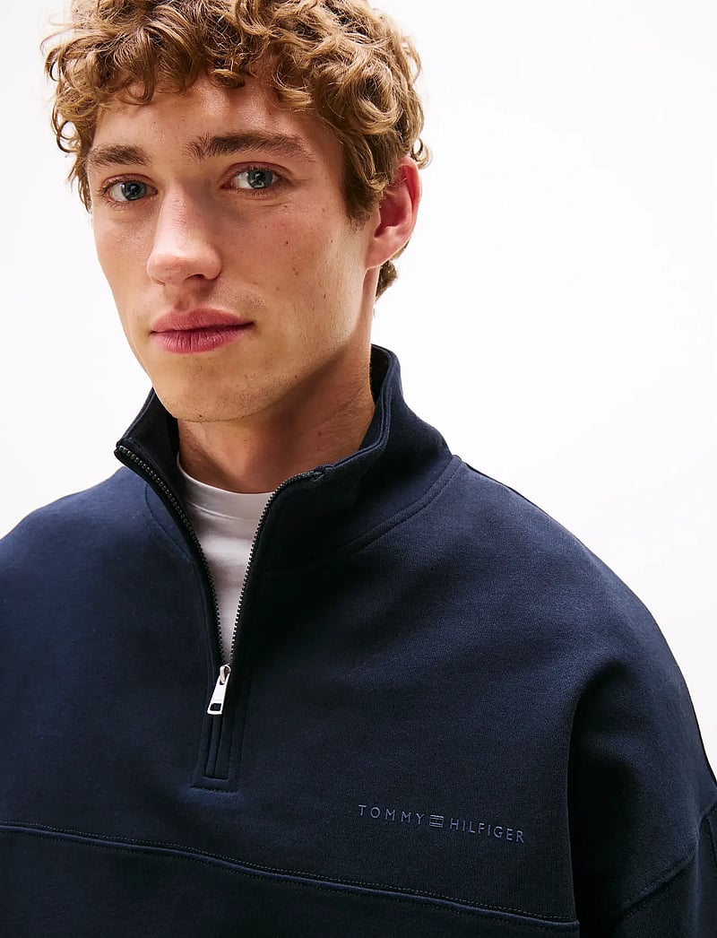 Tommy Hilfiger - HALF ZIP - džemperiai - desert sky - 4