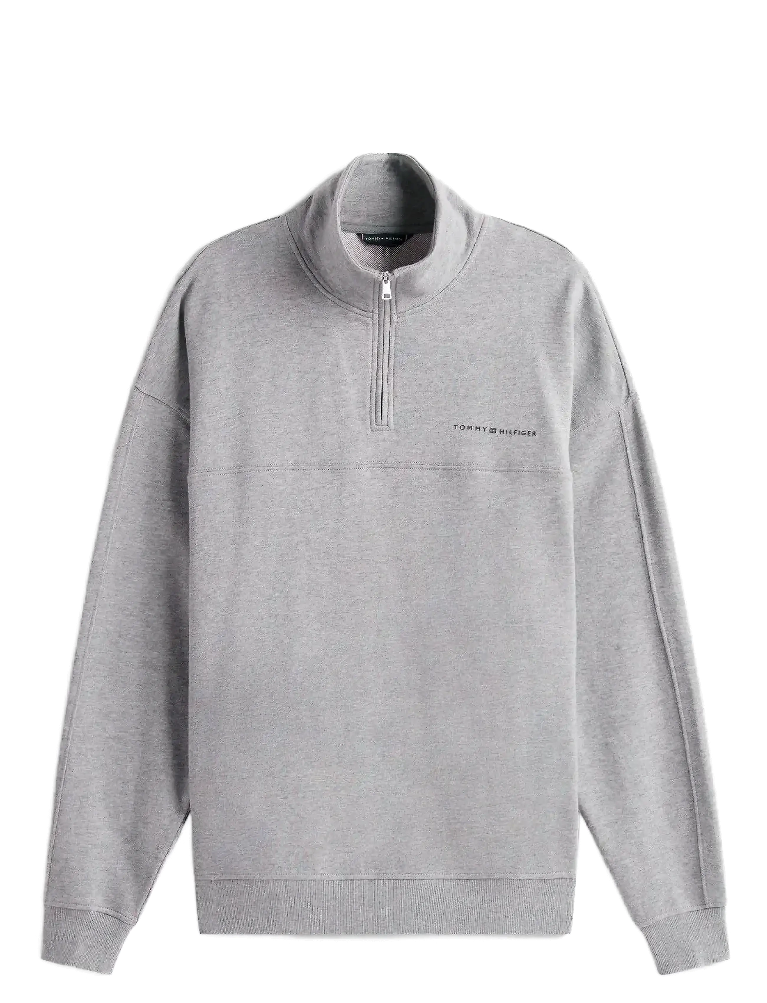 TOMMY HILFIGER Half Zip Grau - M - Herren