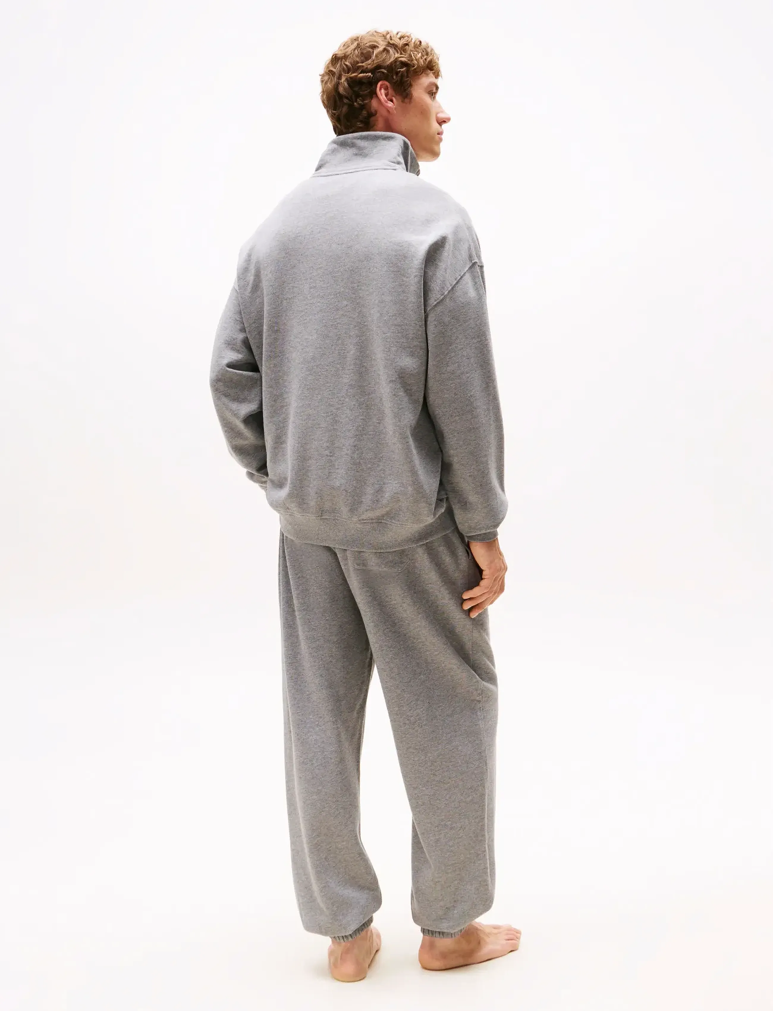 Tommy Hilfiger - HALF ZIP - sweatshirts - medium grey heather - 3