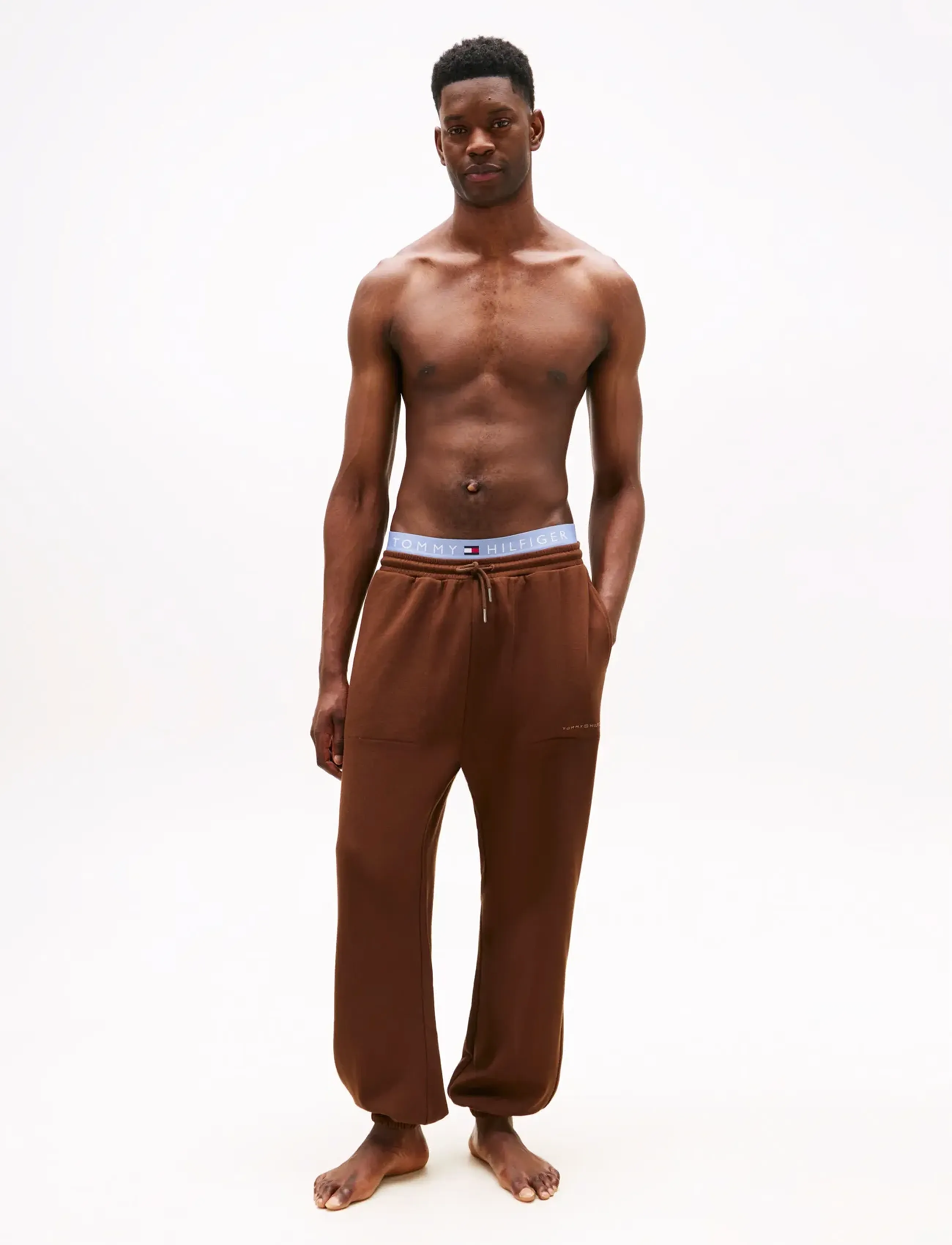 Tommy Hilfiger - TRACK PANT - joggingbroeken - legacy brown - 4
