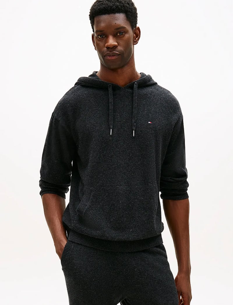 Tommy Hilfiger - OH HOODIE - hoodies - charcoal - 0