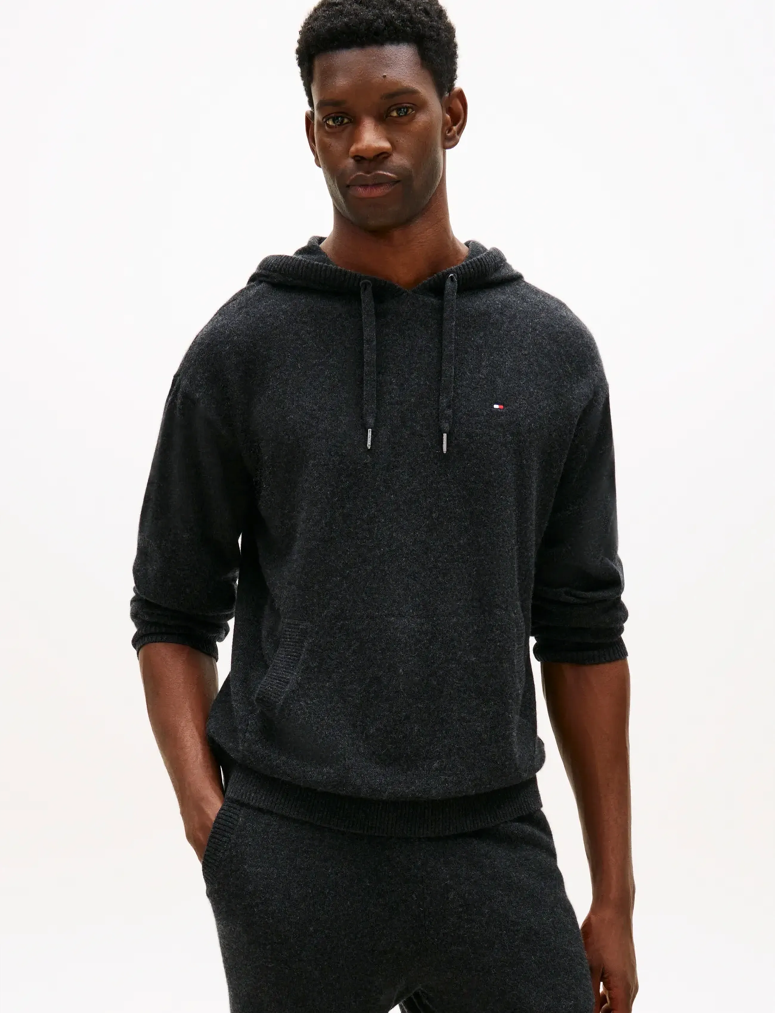 Tommy Hilfiger OH HOODIE - Sweatshirts - CHARCOAL / grey