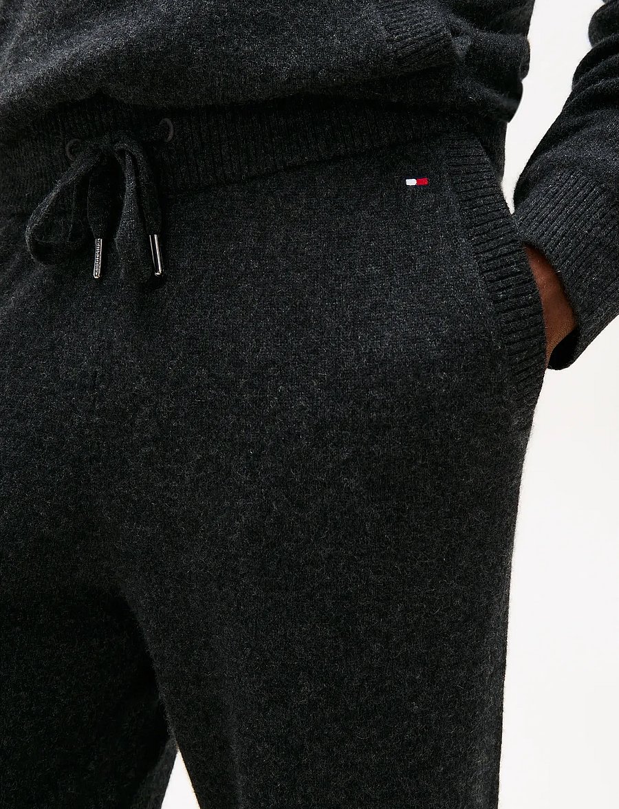 Tommy Hilfiger - TRACK PANTS - jogginghosen - charcoal - 4