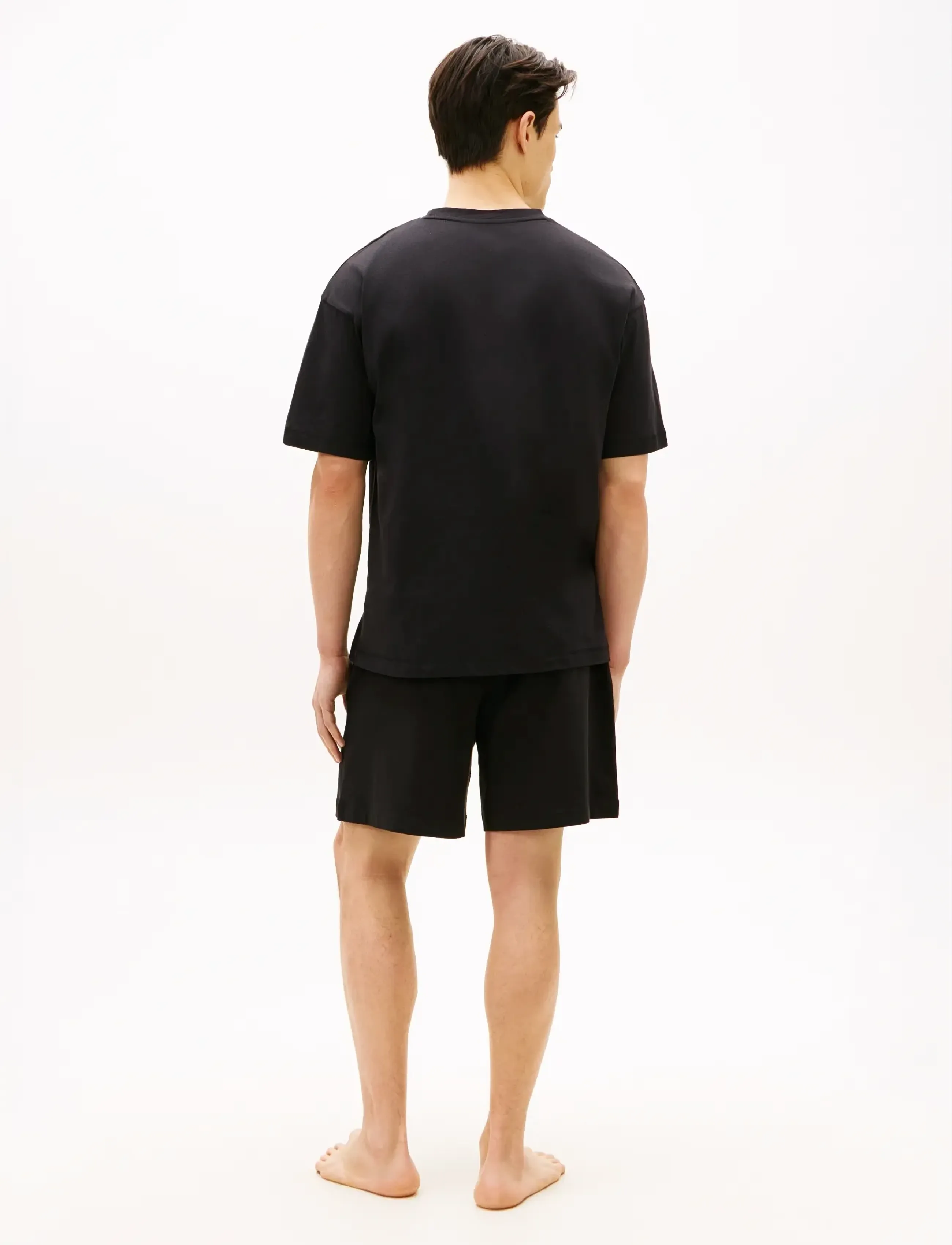 Tommy Hilfiger - SS LOGO TEE - kortærmede t-shirts - black - 2