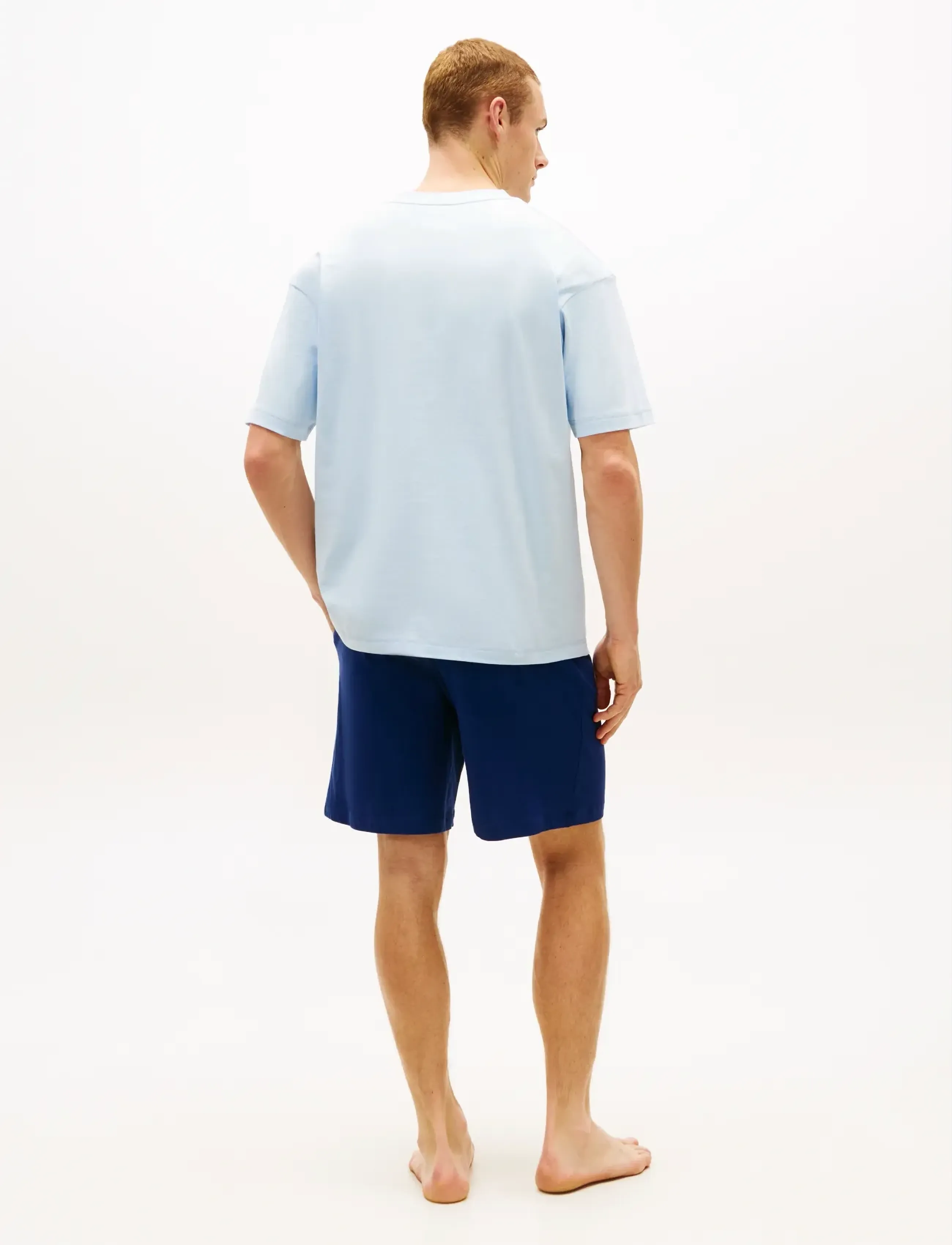 Tommy Hilfiger - SS LOGO TEE - short-sleeved t-shirts - breezy blue - 2