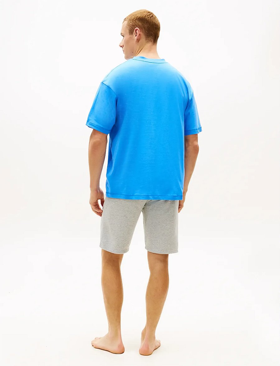 Tommy Hilfiger - SS LOGO TEE - short-sleeved t-shirts - copenhagen blue - 2
