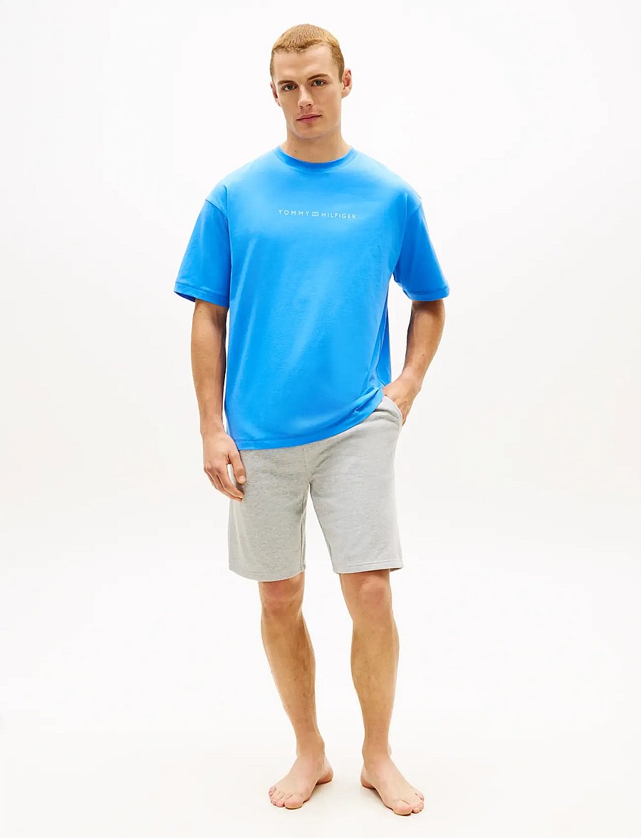 Tommy Hilfiger - SS LOGO TEE - short-sleeved t-shirts - copenhagen blue - 3