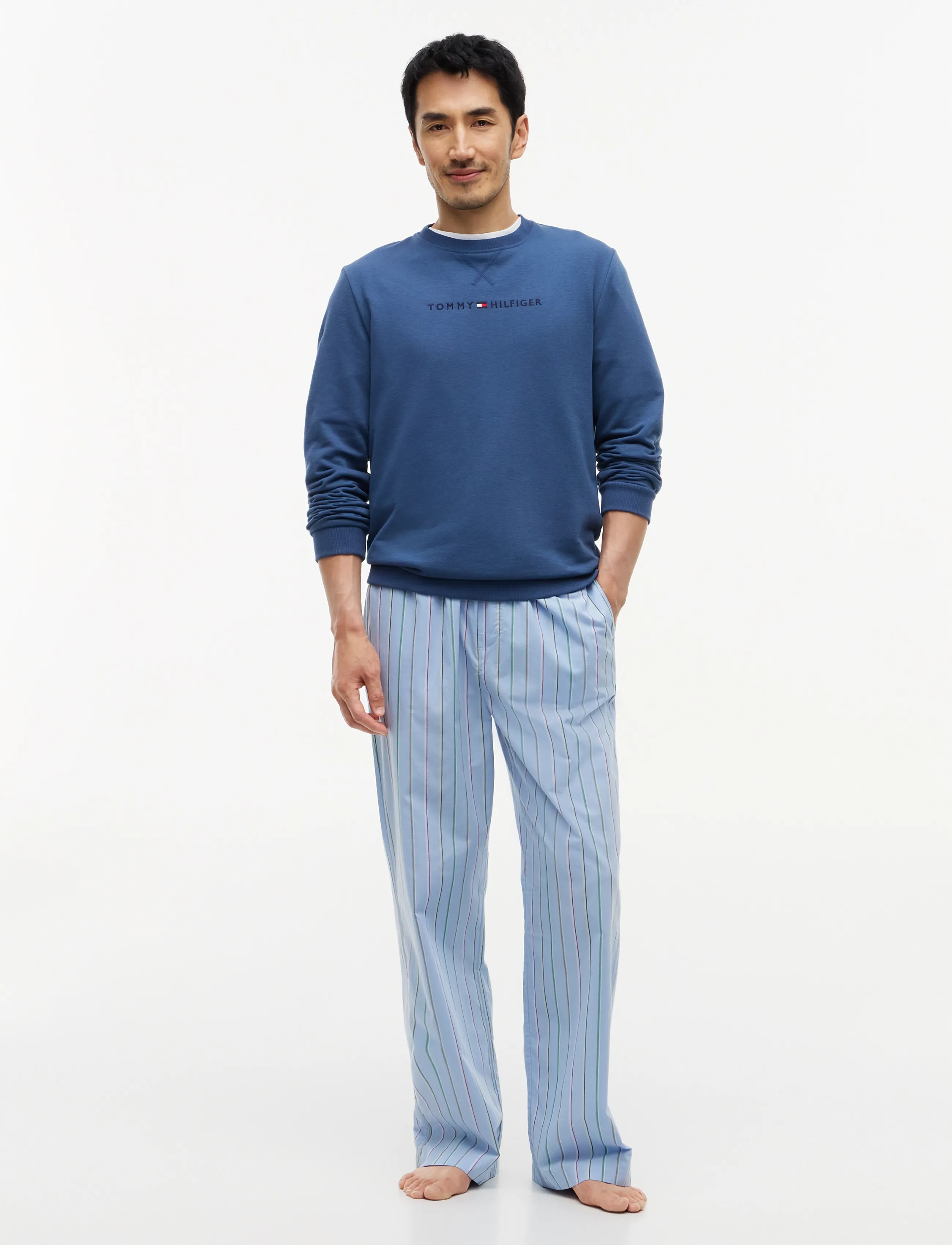 Tommy Hilfiger - WOVEN PJ PANT PRINT - pinstripe multi - 3
