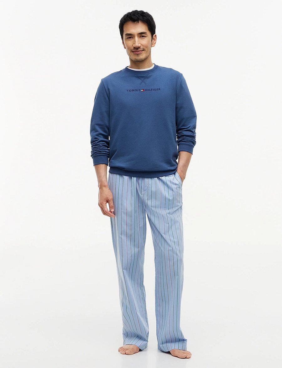 Tommy Hilfiger - WOVEN PJ PANT PRINT - pyjamahosen - pinstripe multi - 3