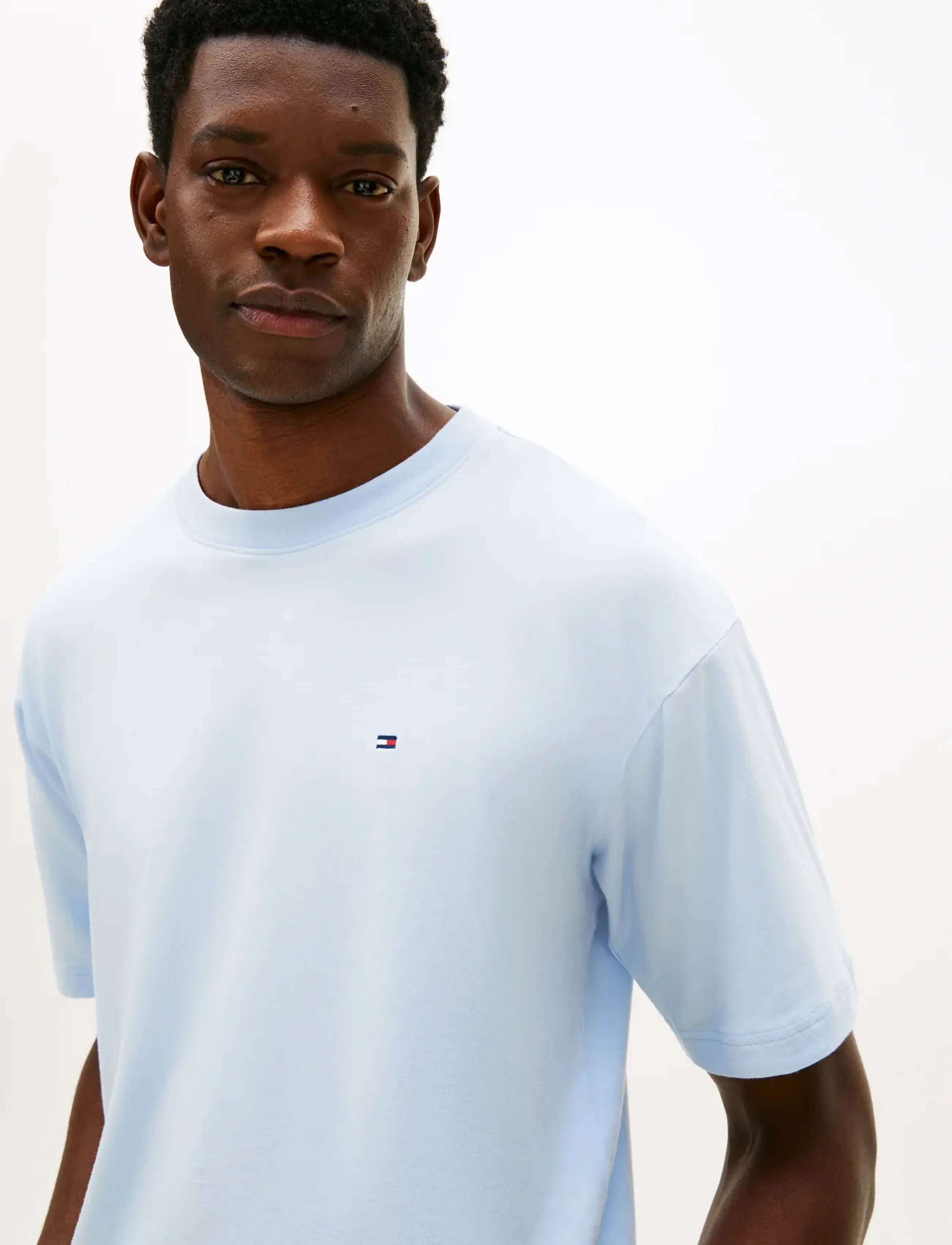 Tommy Hilfiger - SS JERSEY PJ SET - nattøj sæt - breezy blue preppy navy - 4