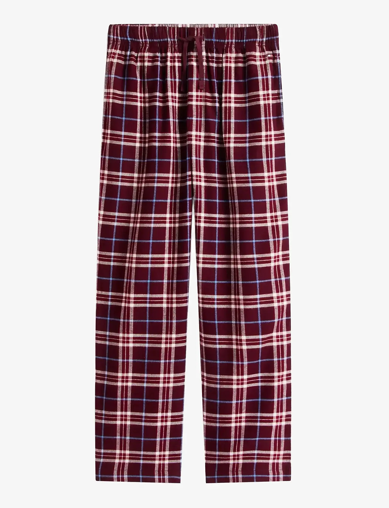 Tommy Hilfiger - RELAXED FLANNEL PJ SET -BOXED - nattøj sæt - tartan reiker burgundy - 2