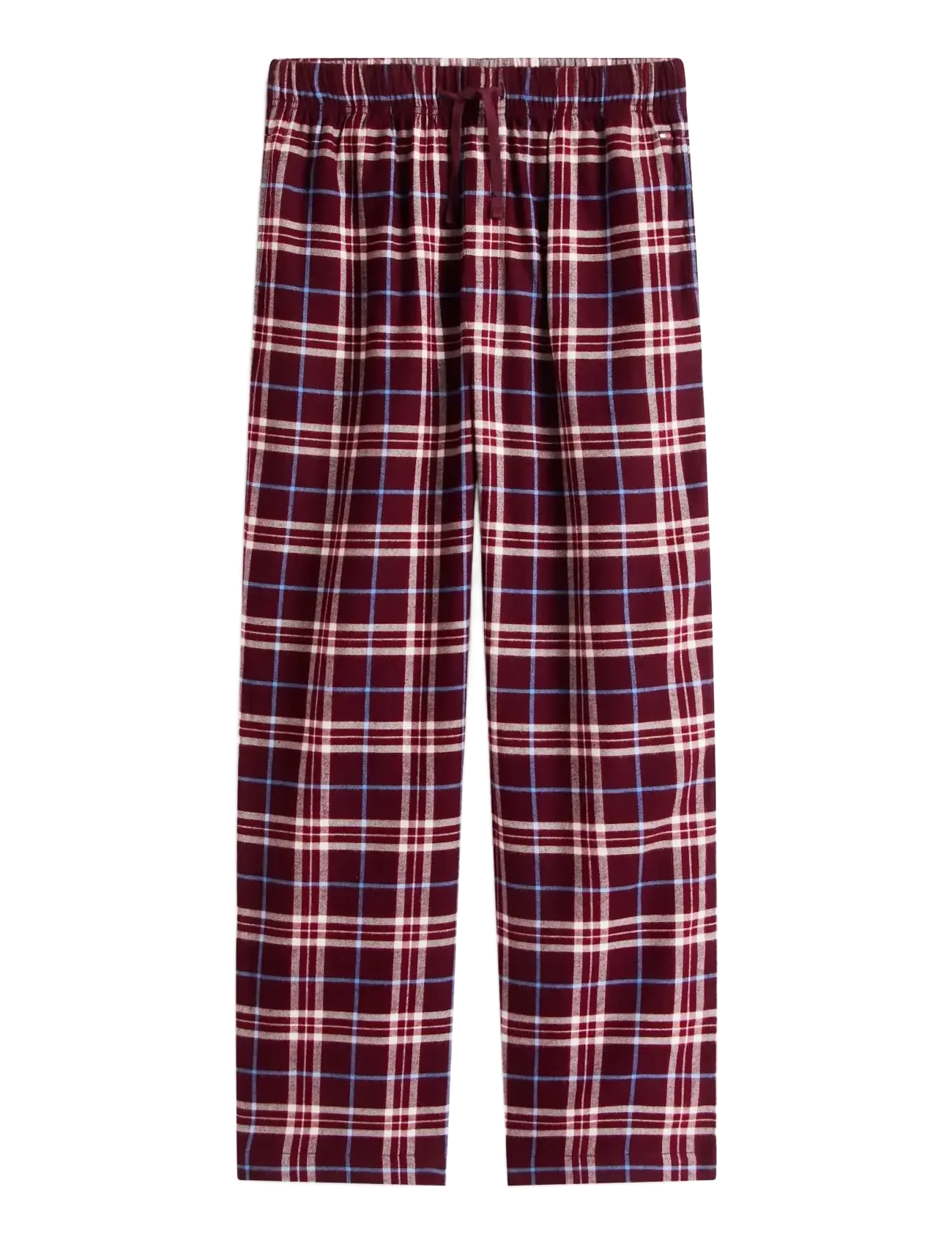 Tommy Hilfiger - RELAXED FLANNEL PJ SET -BOXED - pyjamasets - tartan reiker burgundy - 2
