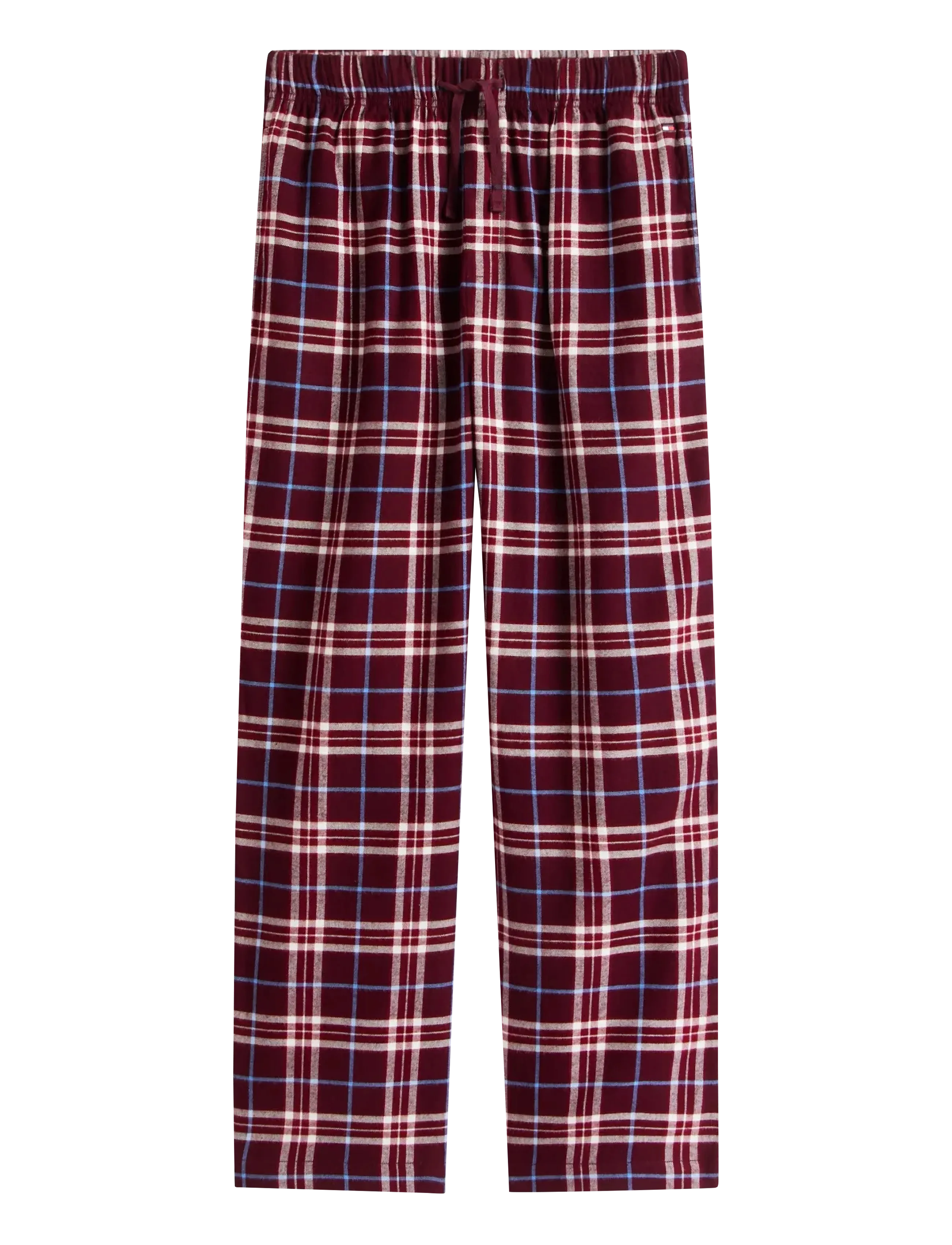 Tommy Hilfiger - RELAXED FLANNEL PJ SET -BOXED - pyjamasets - tartan reiker burgundy - 3