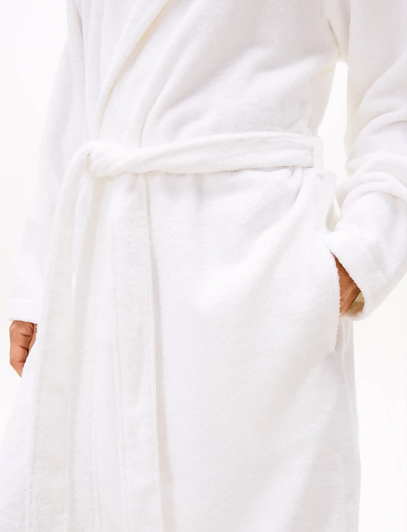 Tommy Hilfiger - HOODED TOWELLING ROBE - morgonrockar - th optic white - 3