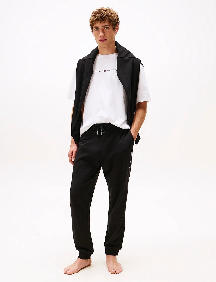 Tommy Hilfiger - TRACK PANT - dressipüksid - black - 3