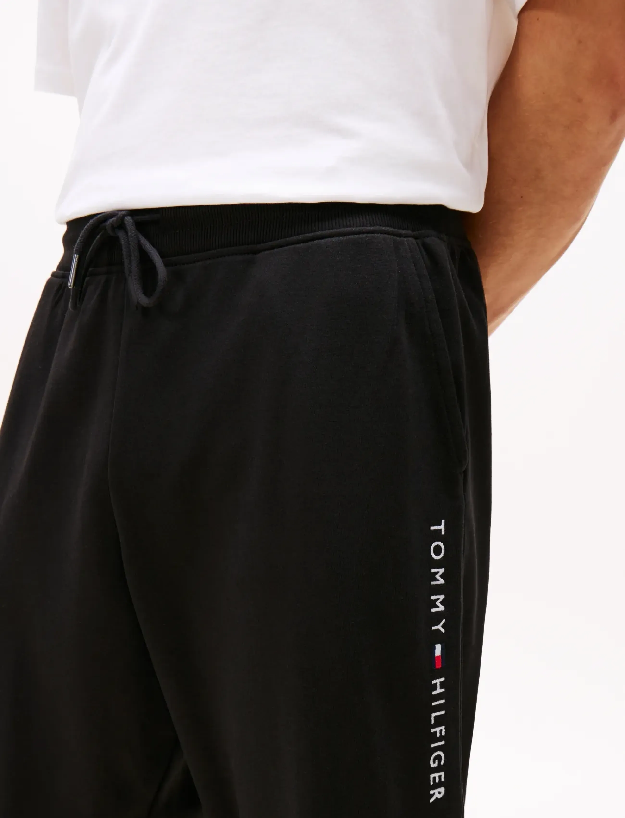 Tommy Hilfiger - TRACK PANT - collegehousut - black - 4