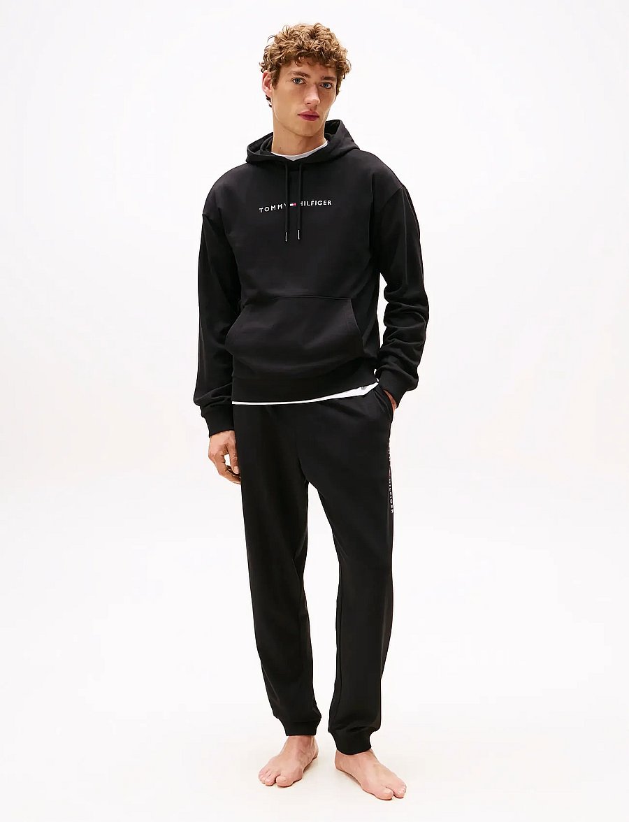 Tommy Hilfiger - OH HOODIE - kapuutsiga pusad - black - 2