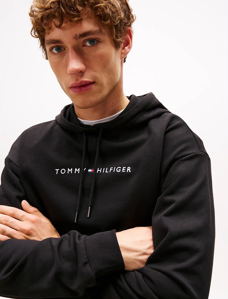 Tommy Hilfiger - OH HOODIE - kapuutsiga pusad - black - 4