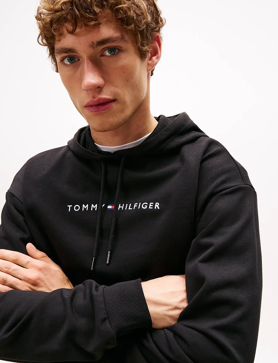 Tommy Hilfiger - OH HOODIE - kapuutsiga pusad - black - 5
