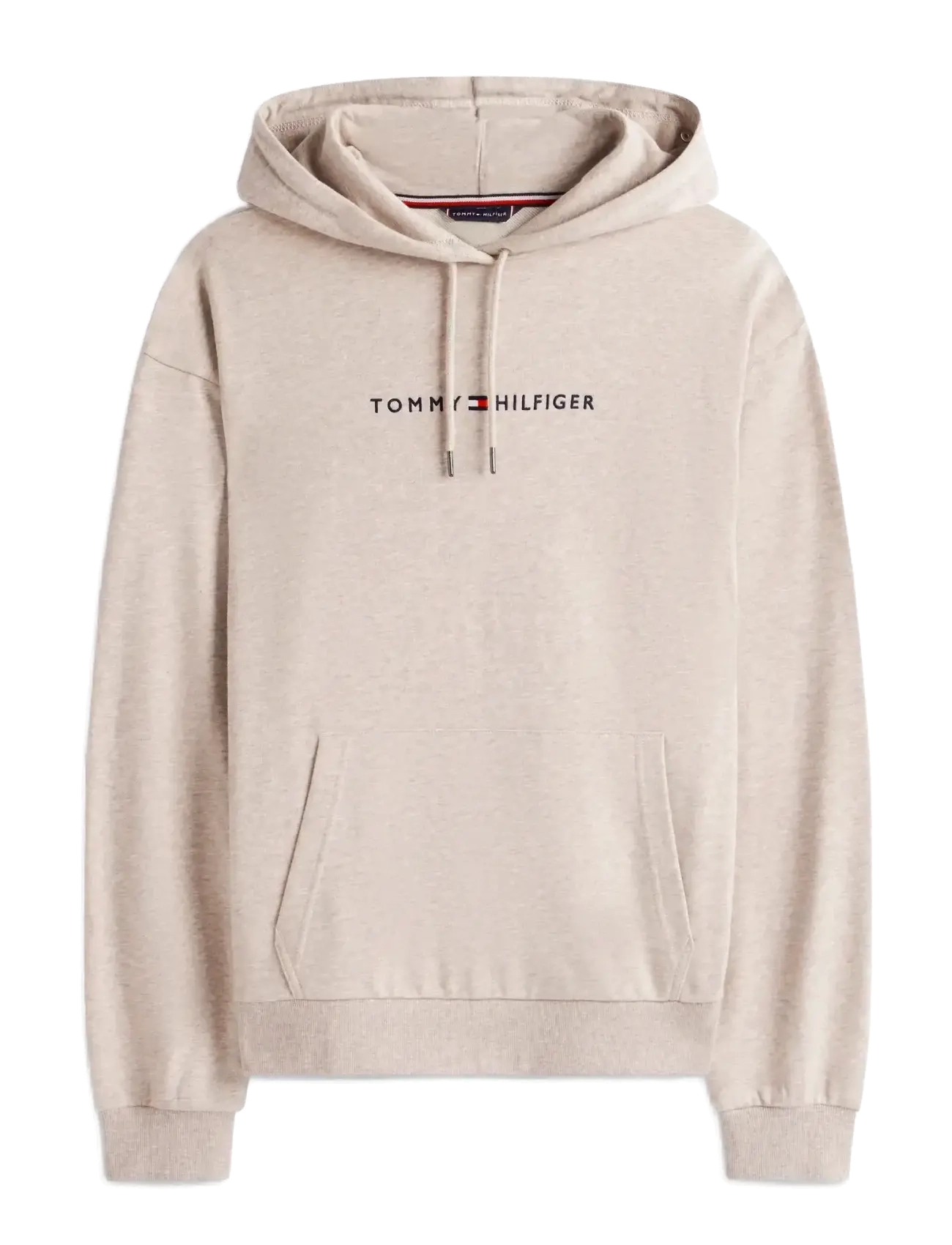 Tommy Hilfiger OH HOODIE - Clothing - HEATHERED PEBBLE / beige