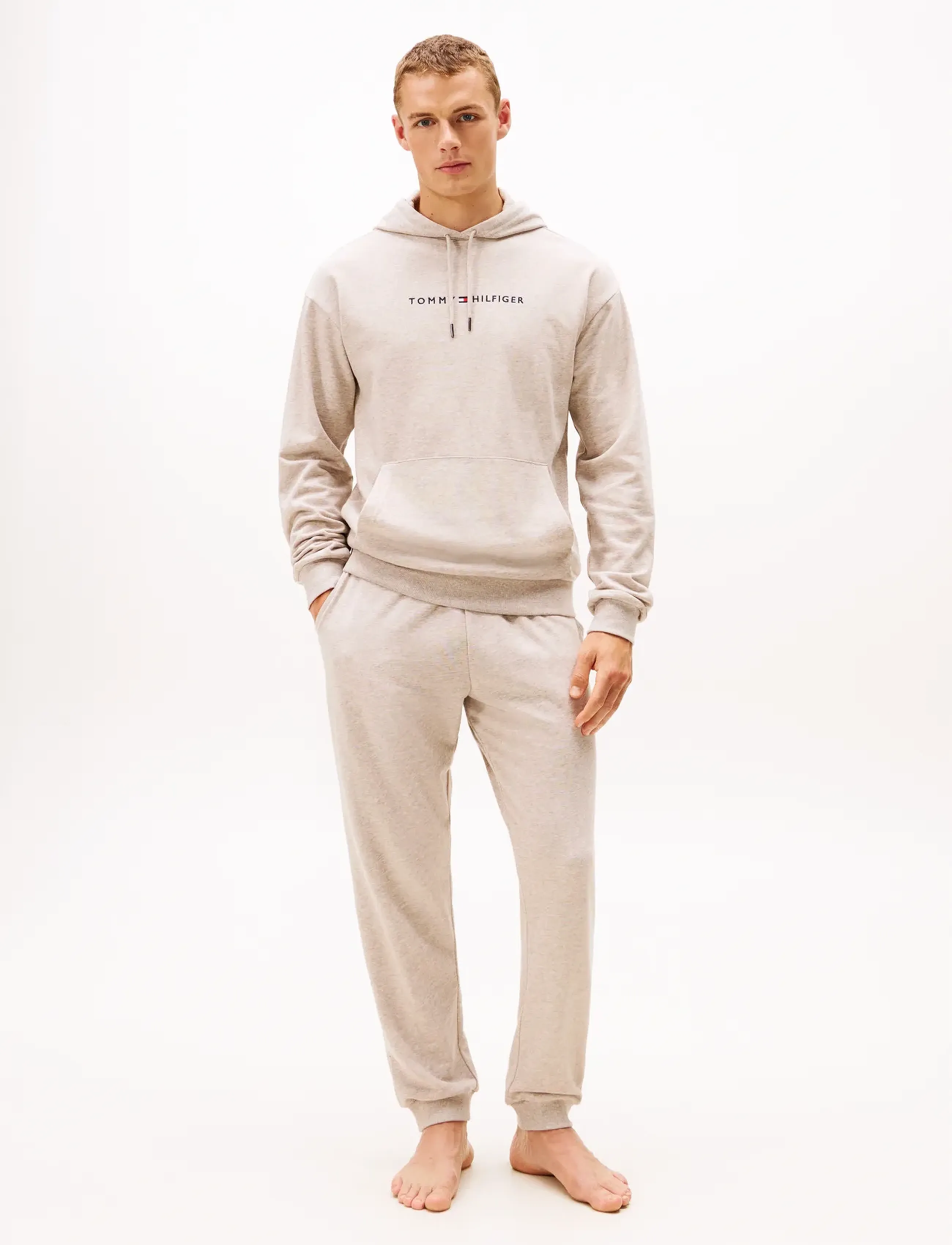Tommy Hilfiger - OH HOODIE - sweats à capuche - heathered pebble - 2