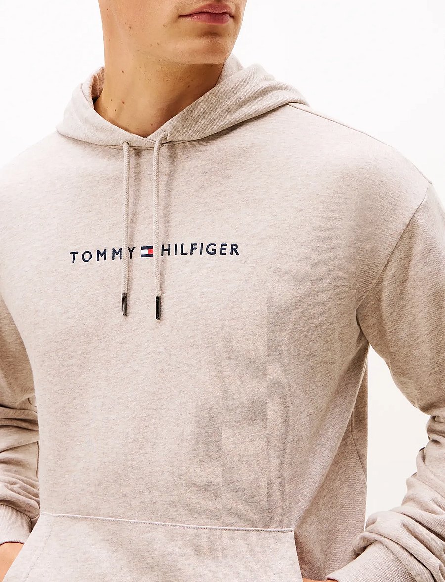 Tommy Hilfiger - OH HOODIE - kapuzenpullover - heathered pebble - 4