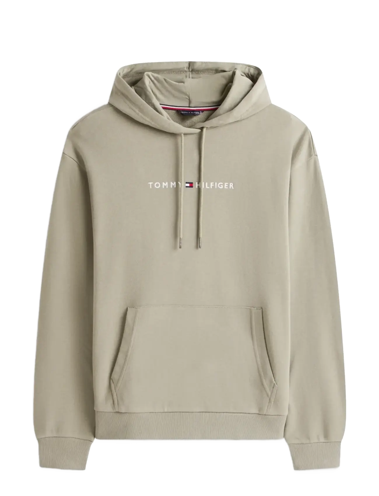 Tommy Hilfiger OH HOODIE - Clothing - UTILITY SAGE / beige