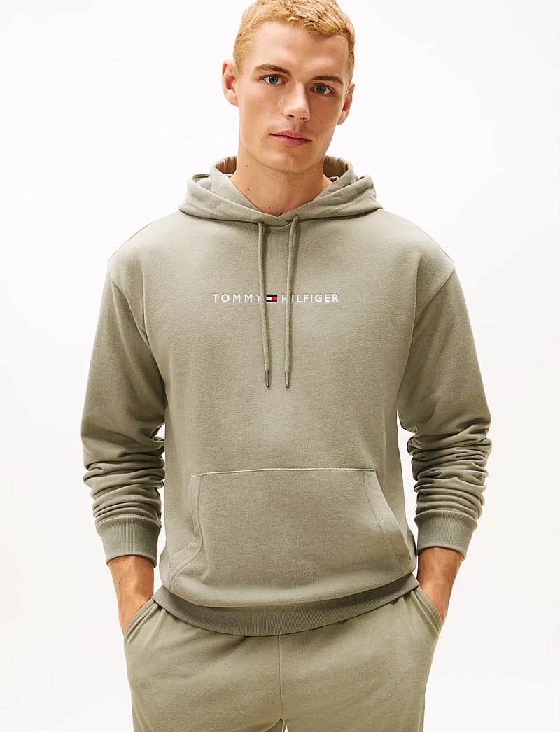 Tommy Hilfiger - OH HOODIE - hoodies - utility sage - 0
