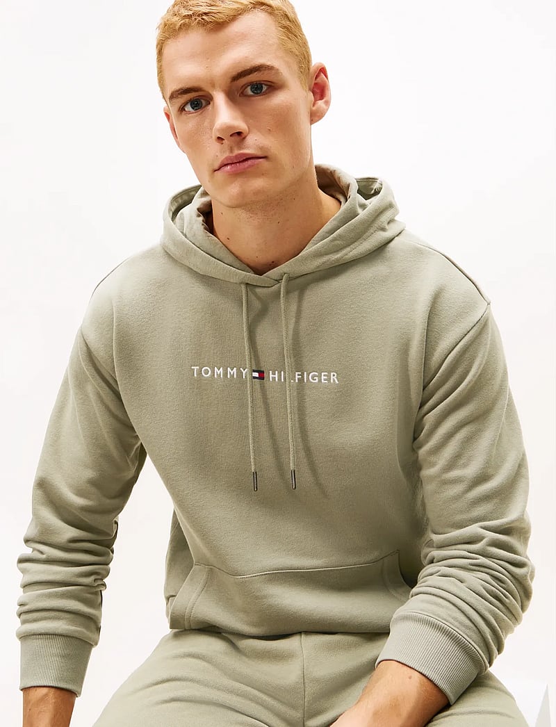Tommy Hilfiger - OH HOODIE - hoodies - utility sage - 4