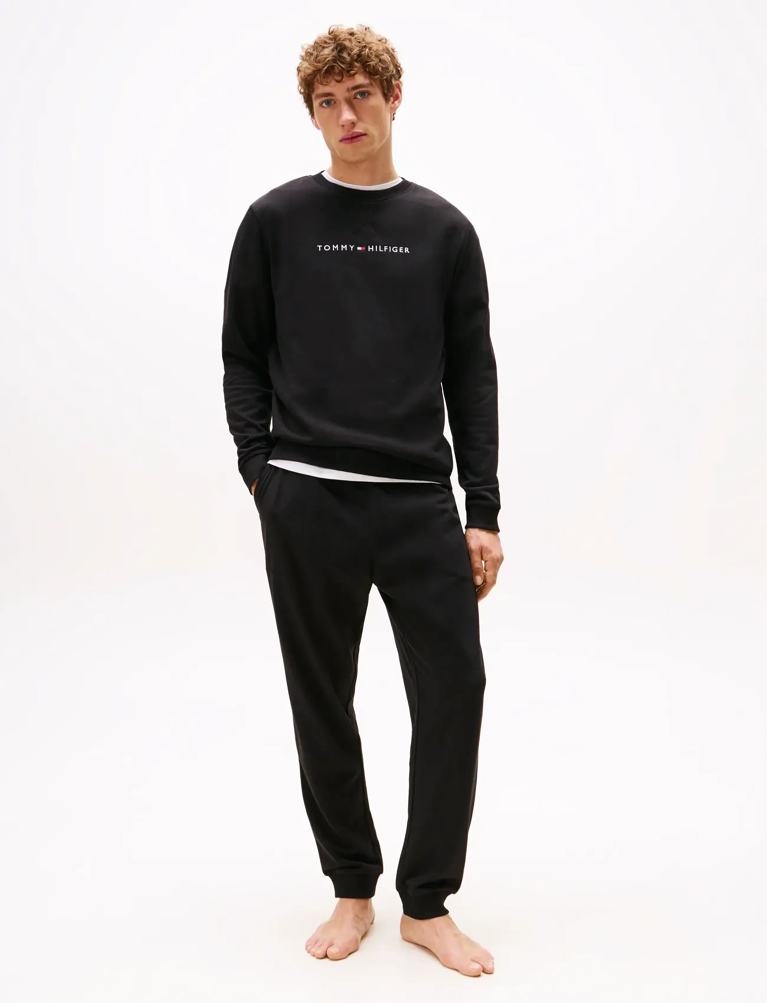 Tommy Hilfiger - TRACK TOP - collegepaidat - black - 2