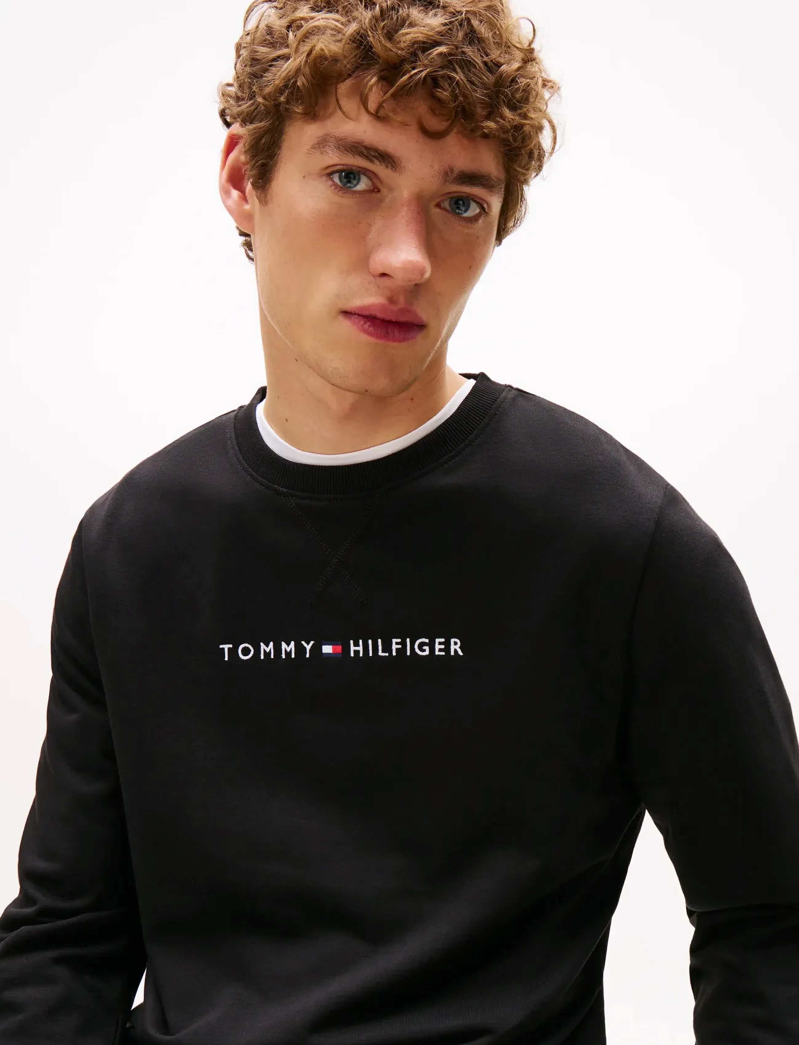 Tommy Hilfiger - TRACK TOP - collegepaidat - black - 5