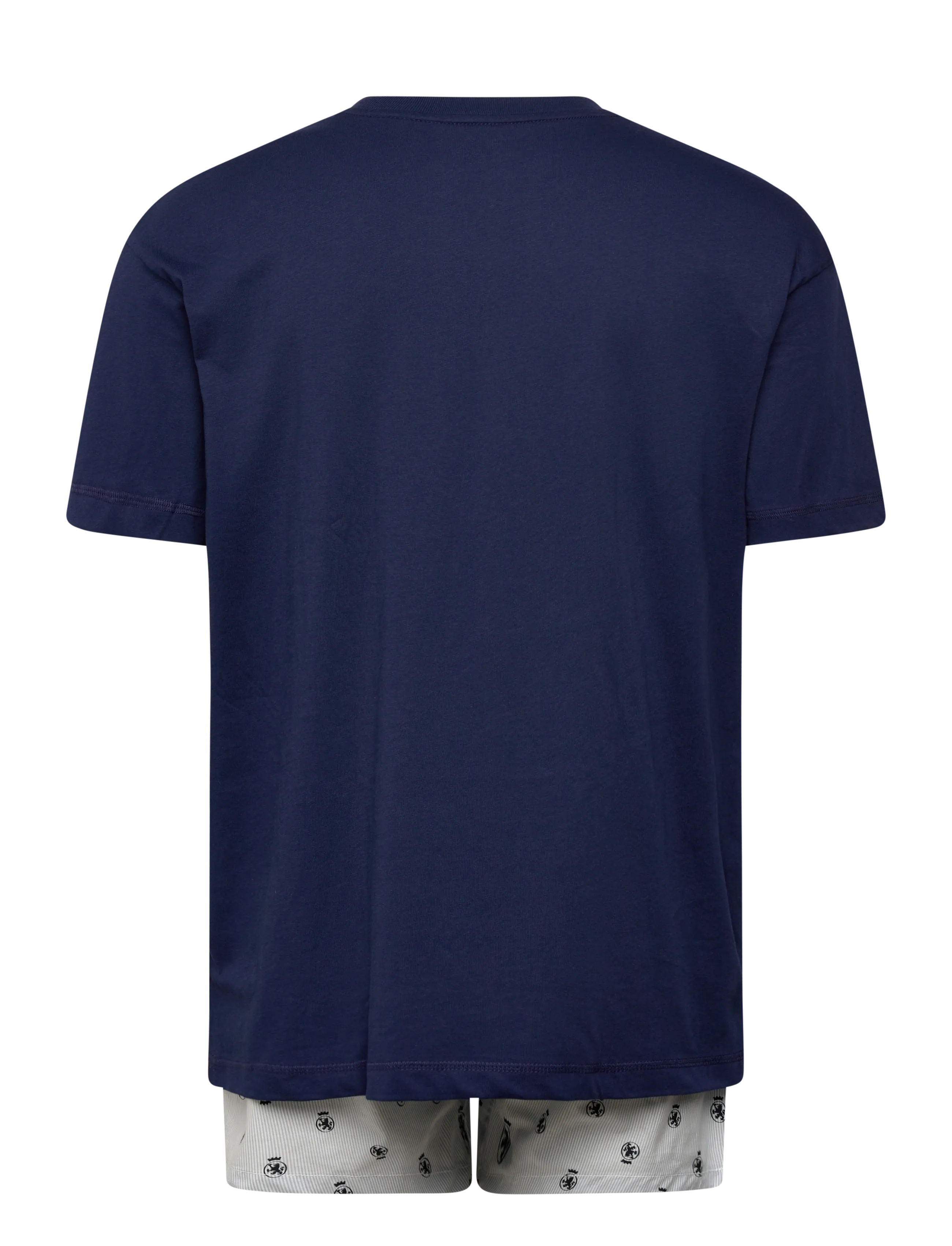 Tommy Hilfiger - OVERSIZED TEE & WOVEN BOXER - prpy nvy ithca crest aop - 2