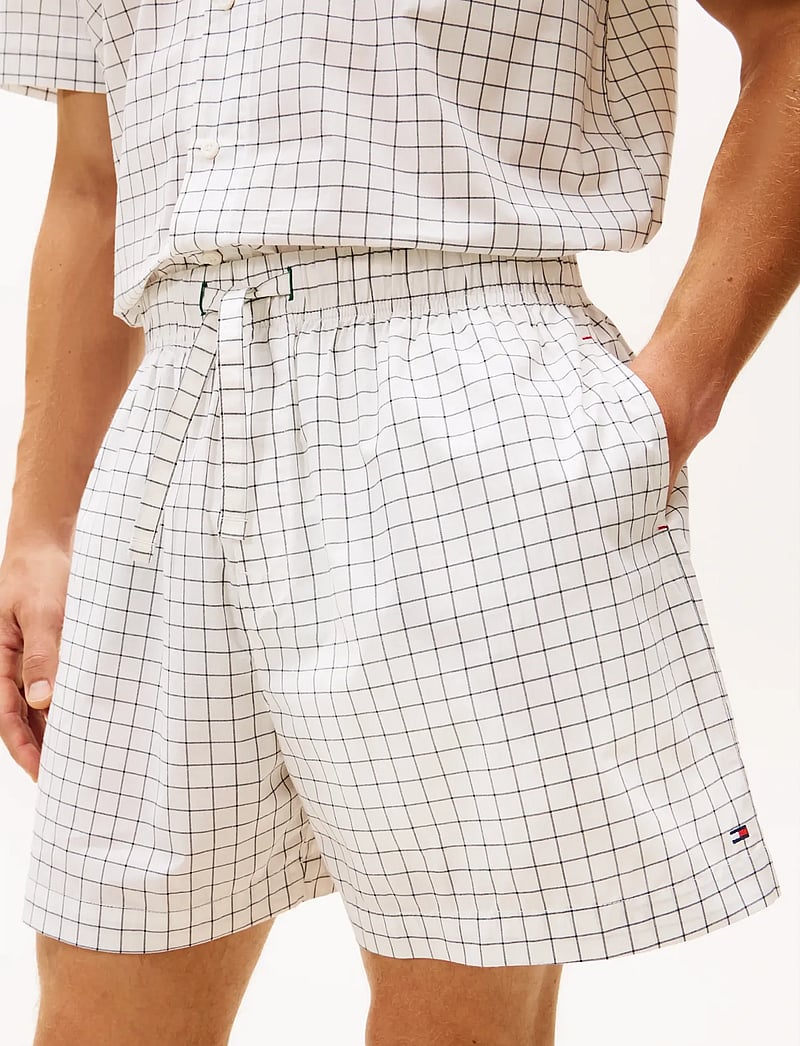 Tommy Hilfiger - SS WOVEN PJ SET - pyjamasset - linear grid check - 4