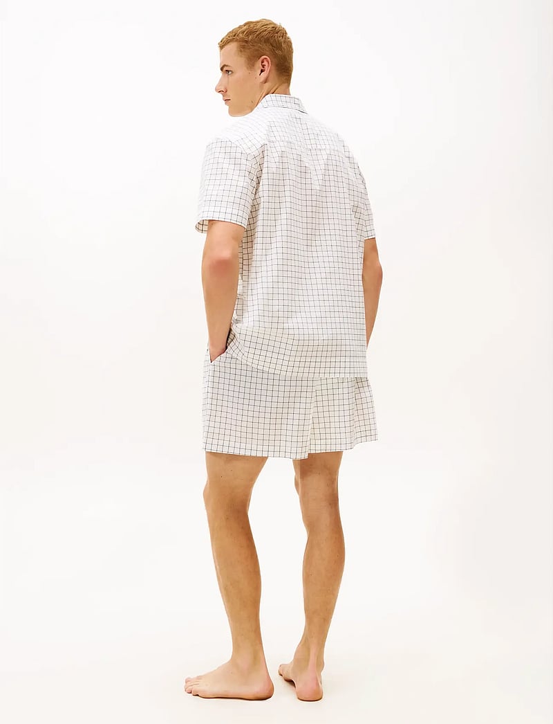 Tommy Hilfiger - SS WOVEN PJ SET - pyjamasset - linear grid check - 5