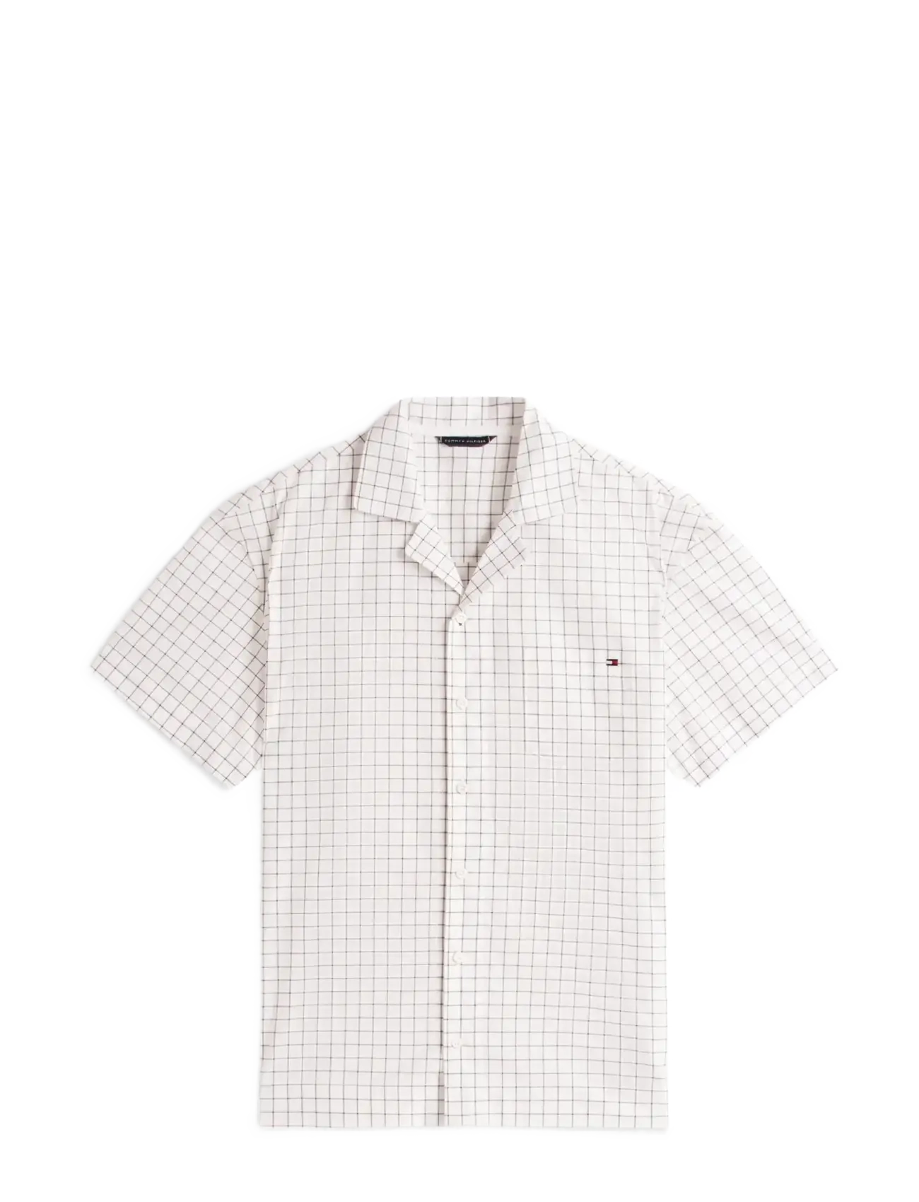 Tommy Hilfiger - SS WOVEN PJ SET - linear grid check - 3