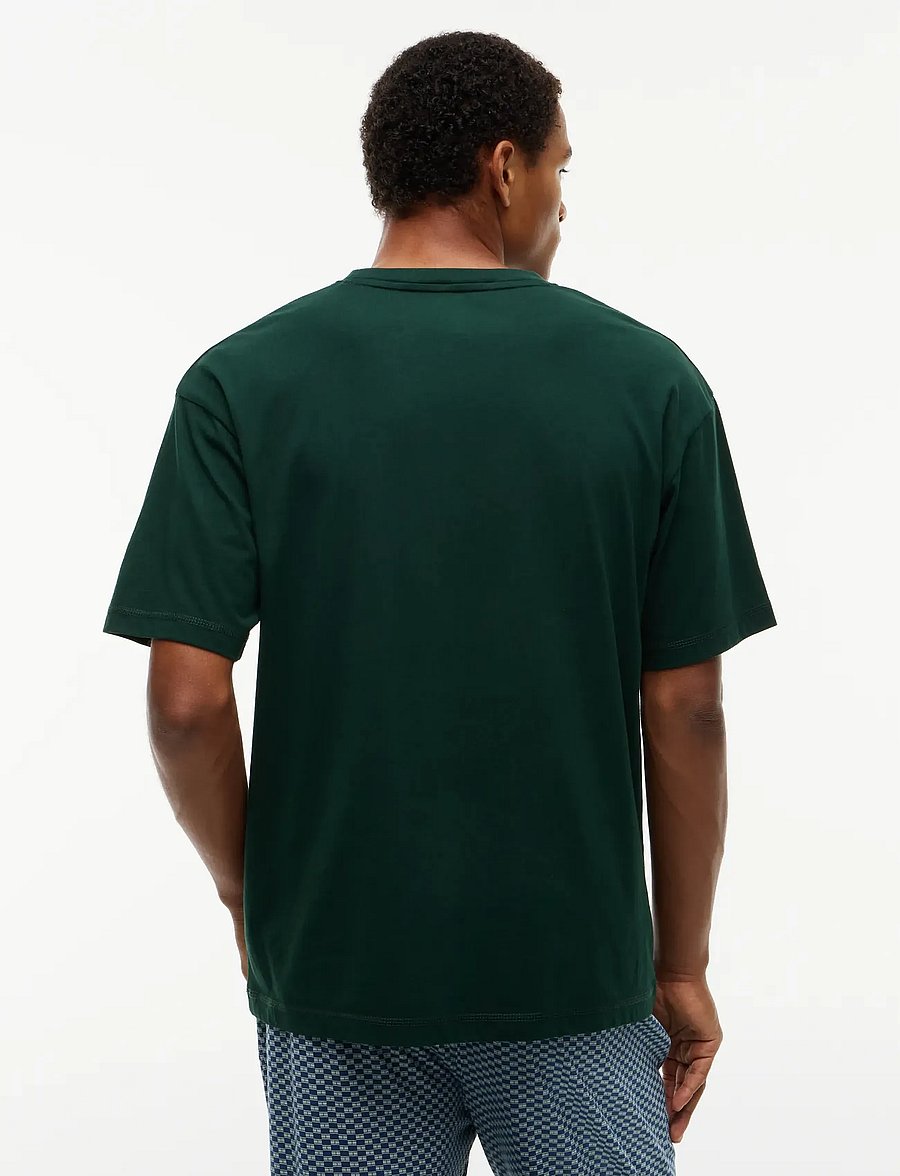 Tommy Hilfiger - SS TEE CONT. LOGO - lühikeste varrukatega t-särgid - nocturnal green - 2