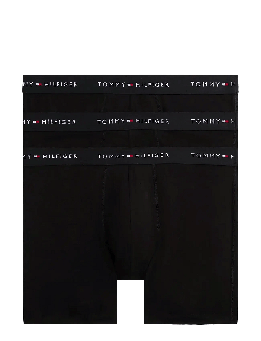 Tommy Hilfiger - 3P BOXER BRIEF DTM - multipakk aluspüksid - black black black - 1