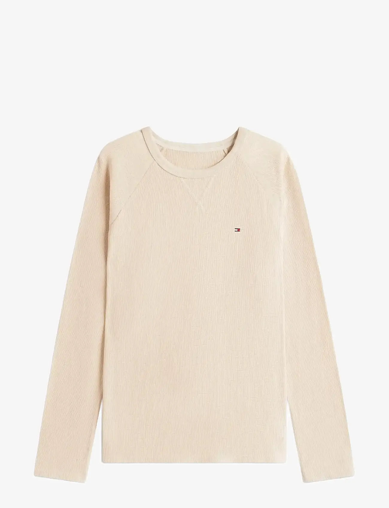 Tommy Hilfiger - WB LS WAFFLE & PJ SET - BOXED - langærmede t-shirts - newsprint / tartan newsprint - 1