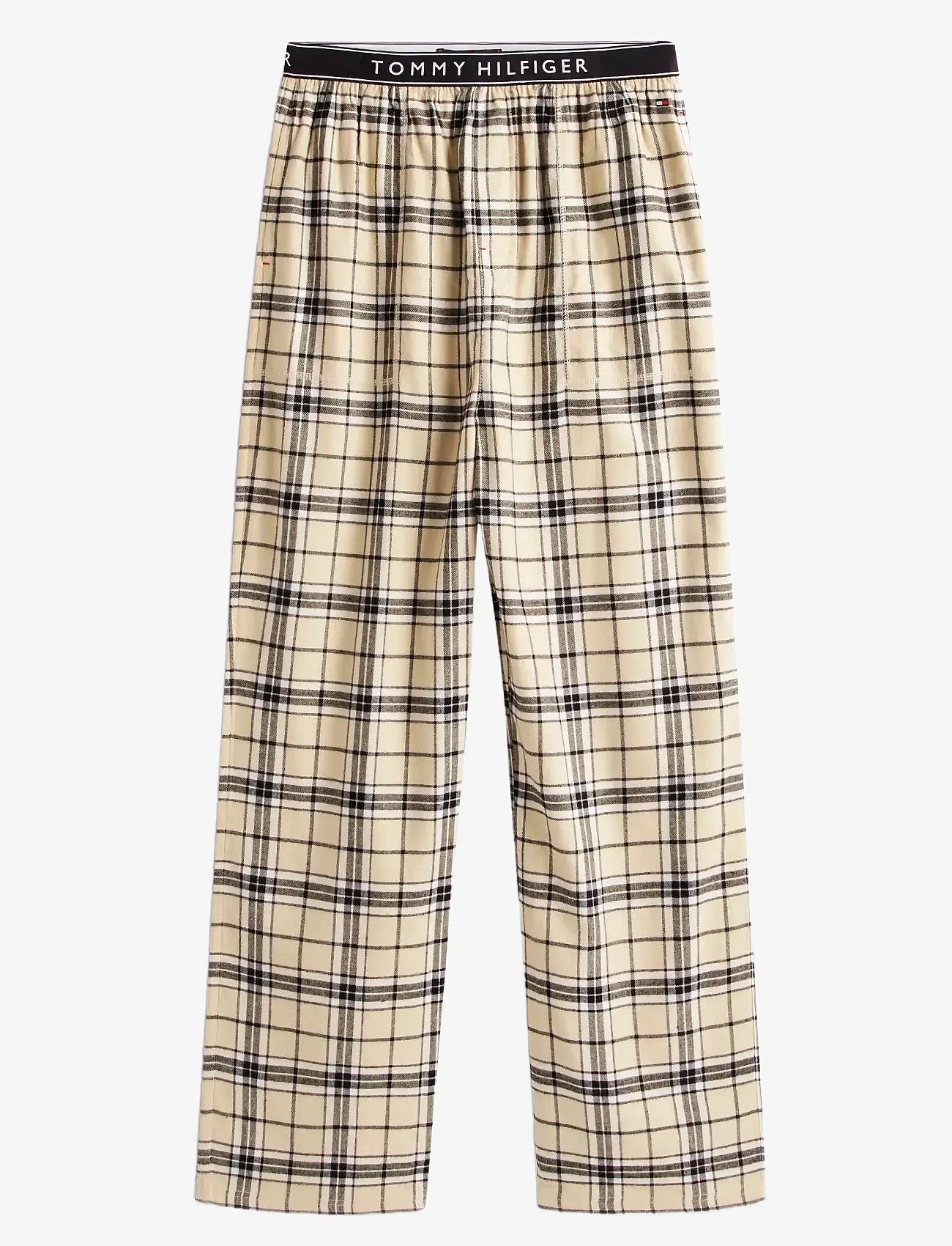 Tommy Hilfiger - WB LS WAFFLE & PJ SET - BOXED - langærmede t-shirts - newsprint / tartan newsprint - 2