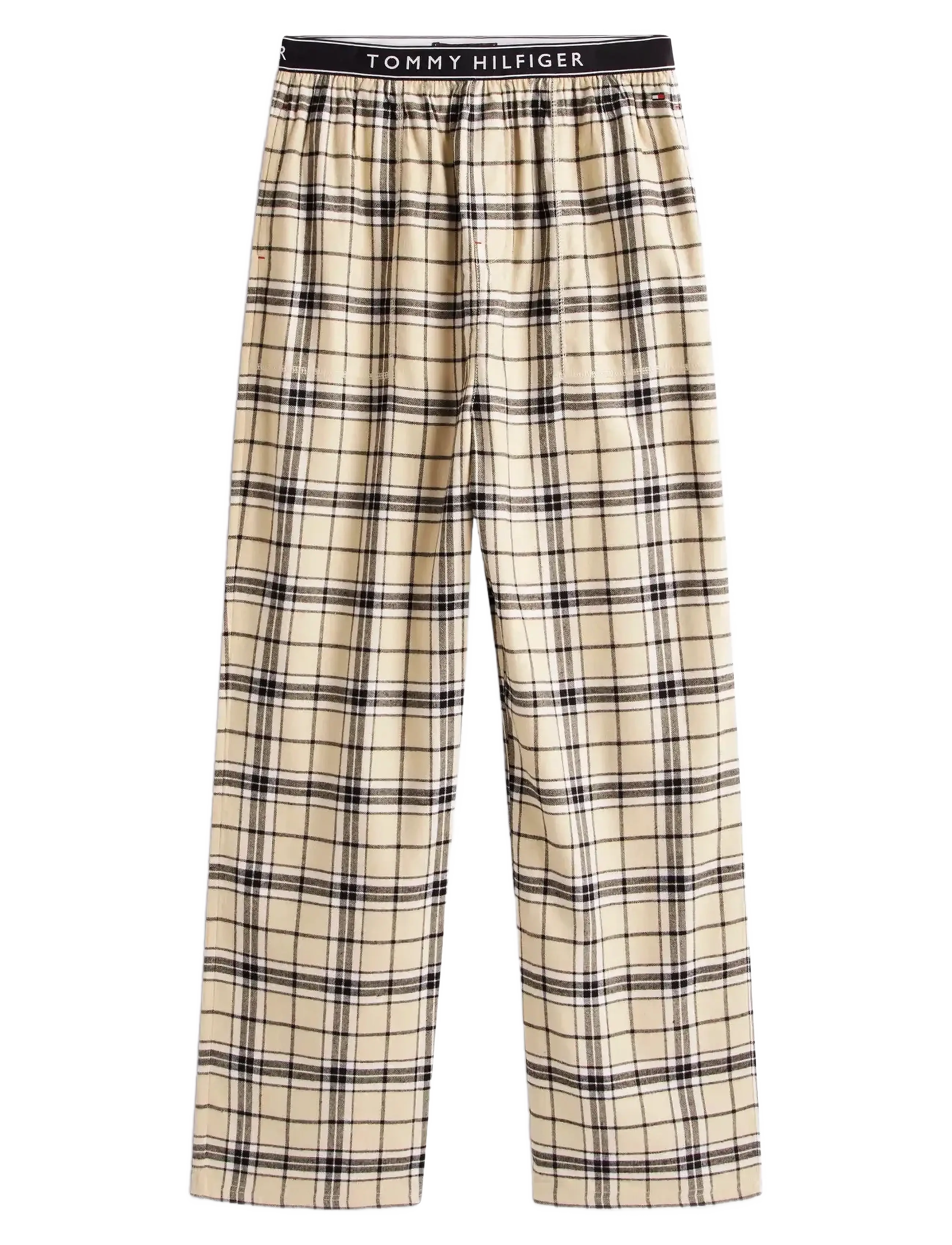 Tommy Hilfiger - WB LS WAFFLE & PJ SET - BOXED - långärmade t-shirts - newsprint / tartan newsprint - 2