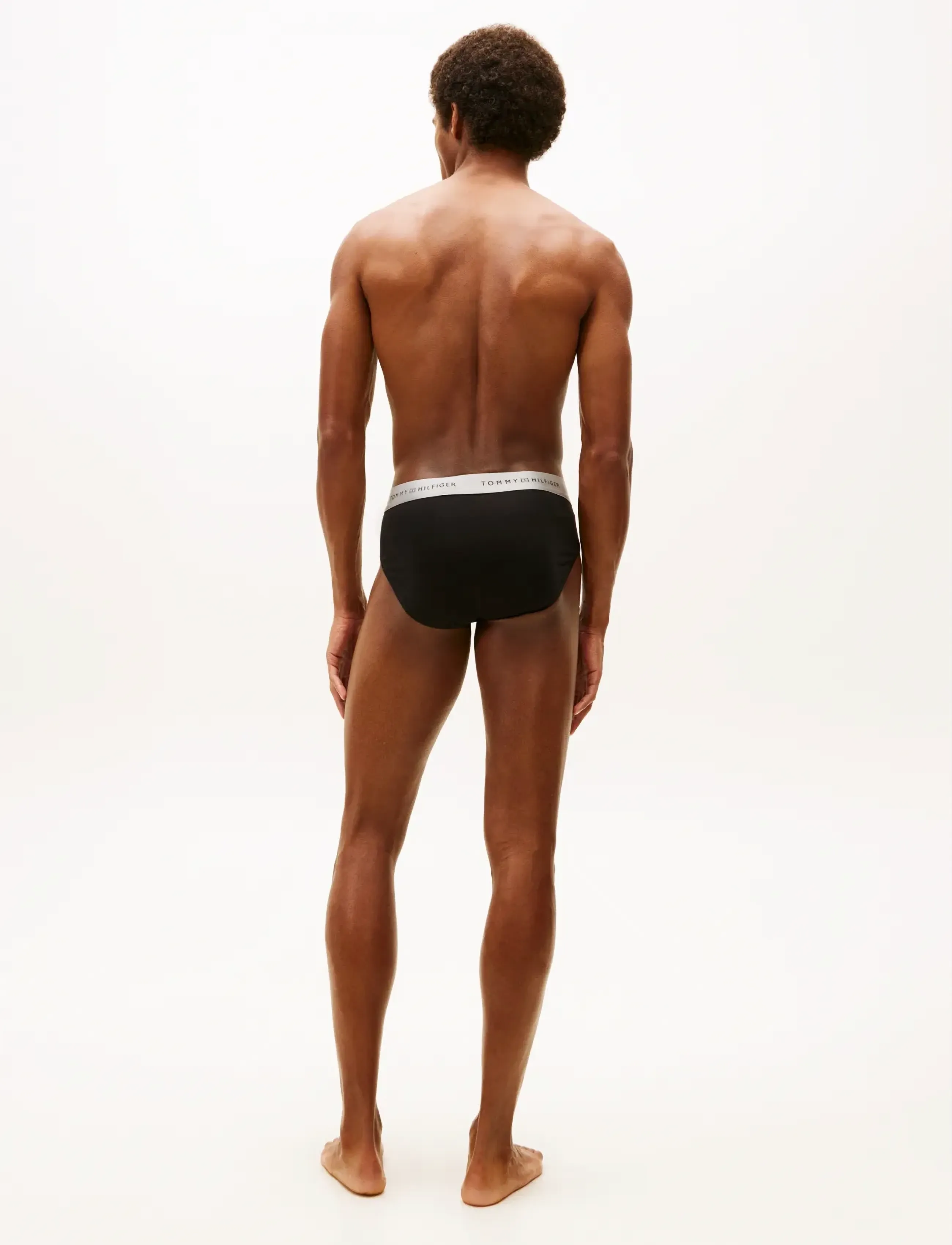 Tommy Hilfiger - 3P BRIEF METALLIC WB - herren slips - blk des sky silver - 4