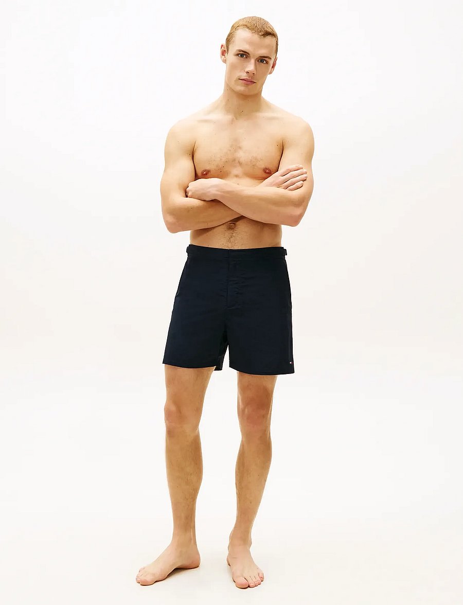 Tommy Hilfiger - TAILORED SHORT w piping - freizeitshorts - desert sky - 3