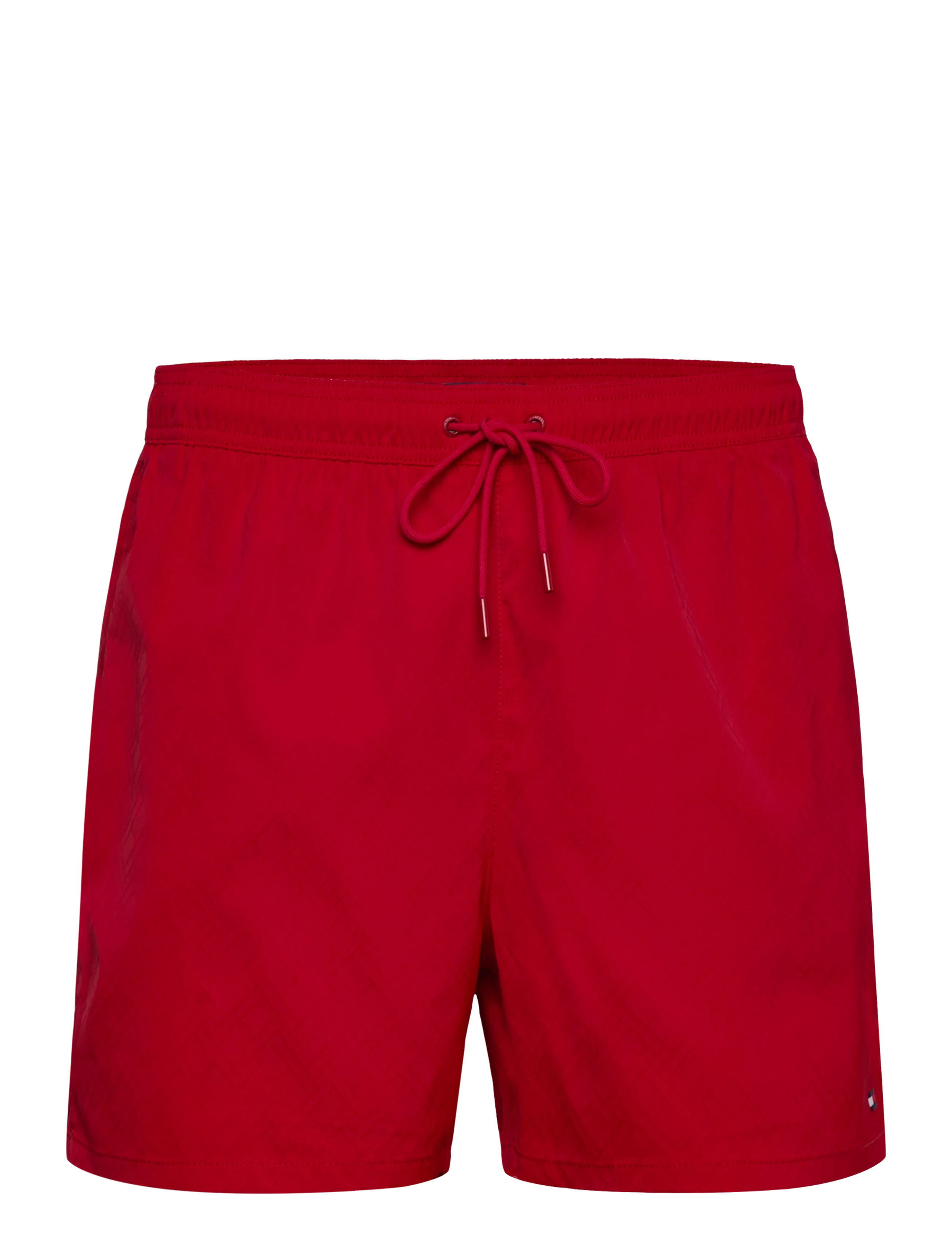 Tommy Hilfiger MEDIUM DRAWSTRING JACQUARD - Riided - LINEAR FLAG MONOGRAM MEDIUM RED / red