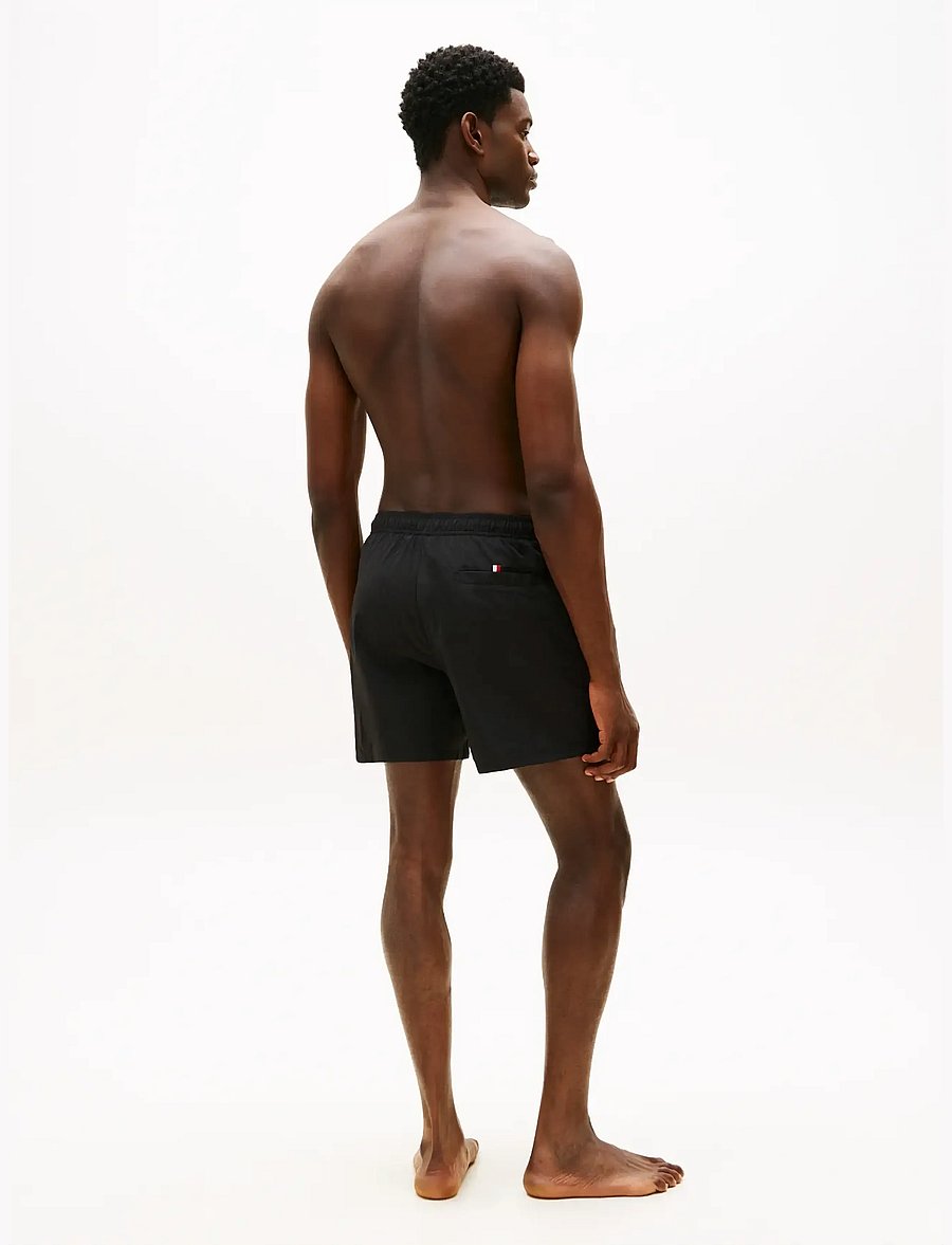 Tommy Hilfiger - MEDIUM DRAWSTRING zip pocket - badehose - black - 2