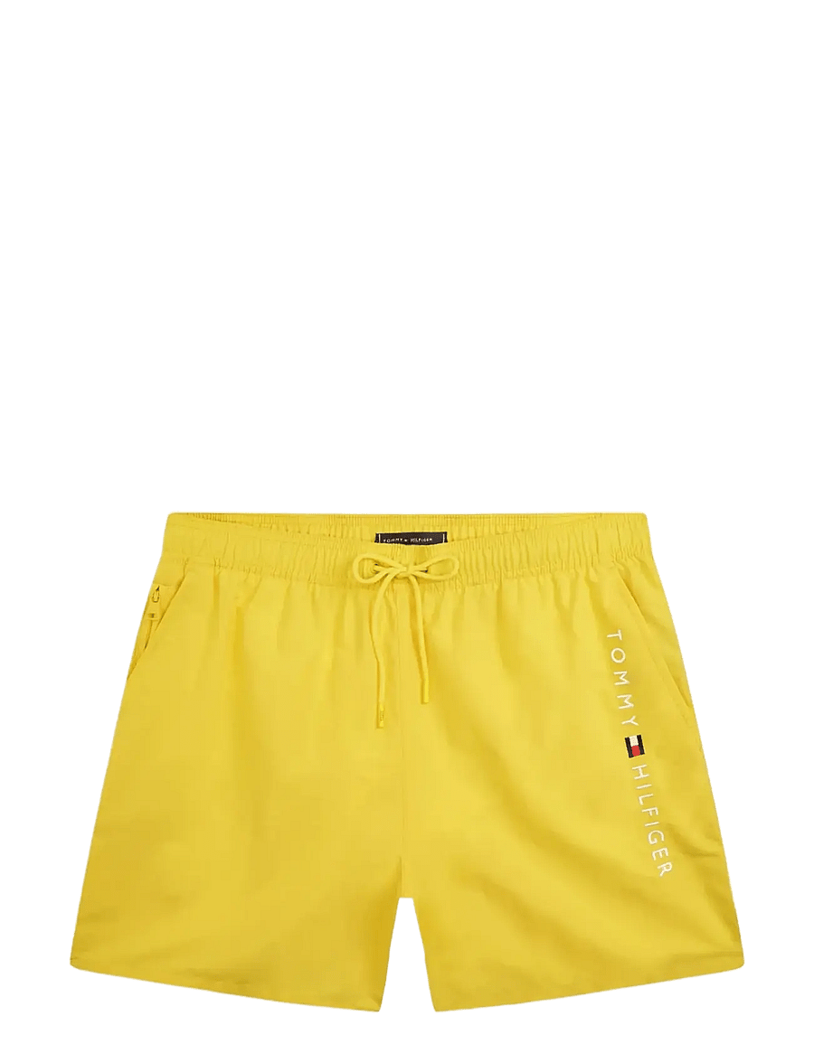 Tommy Hilfiger - MEDIUM DRAWSTRING zip pocket - ujumispüksid - buttercup yellow - 1