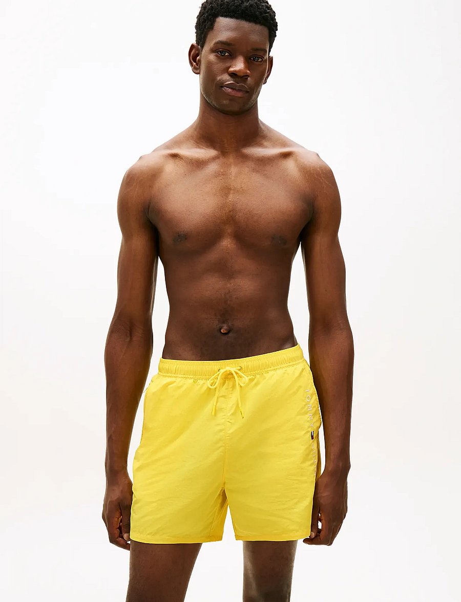 Tommy Hilfiger - MEDIUM DRAWSTRING zip pocket - ujumispüksid - buttercup yellow - 0