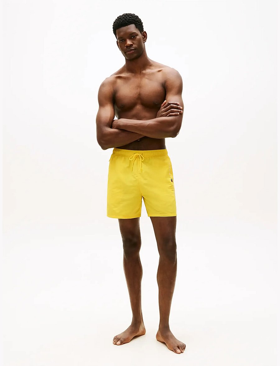 Tommy Hilfiger - MEDIUM DRAWSTRING zip pocket - ujumispüksid - buttercup yellow - 3