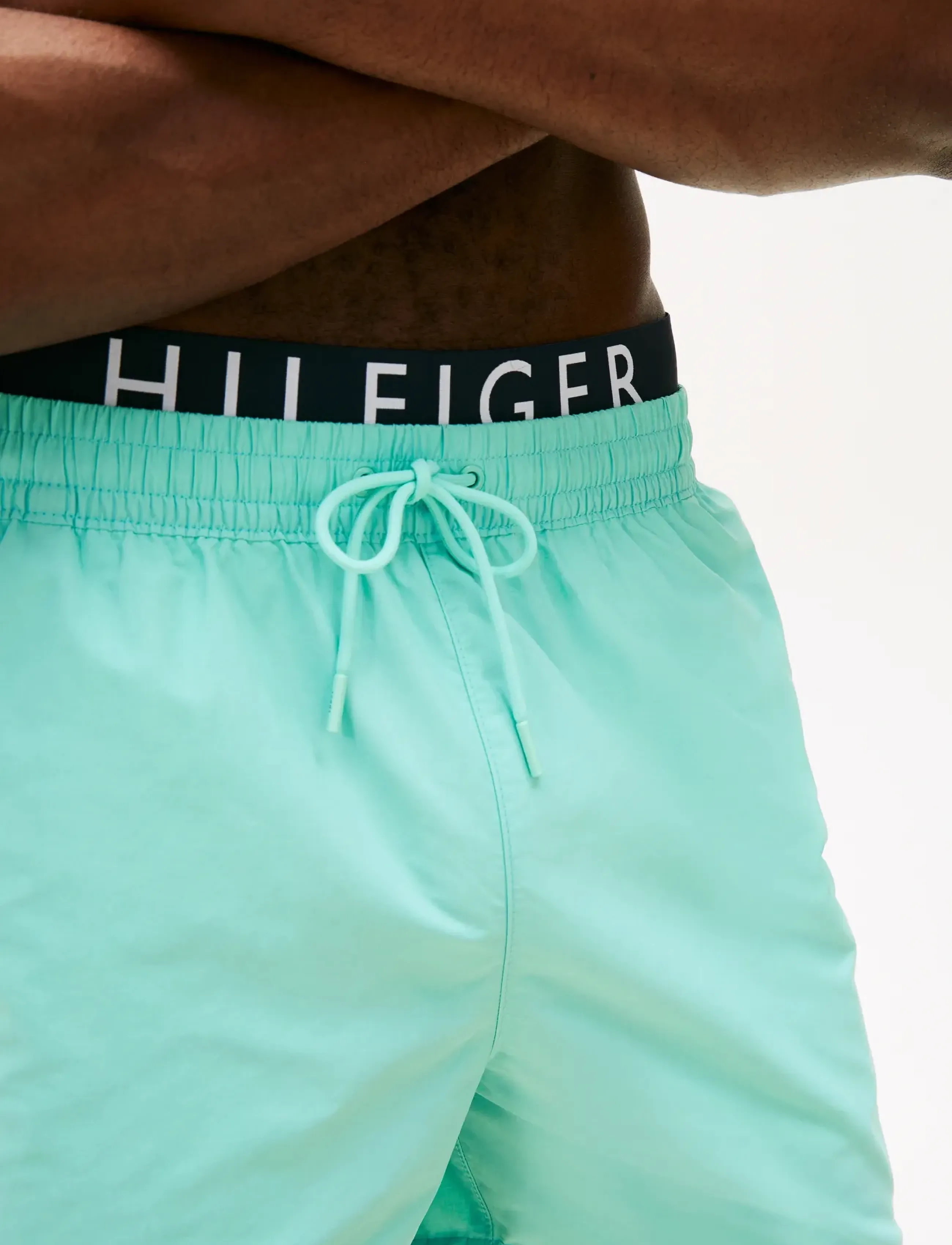 Tommy Hilfiger - MEDIUM DRAWSTRING DW - badeshortser - arctic aqua - 4